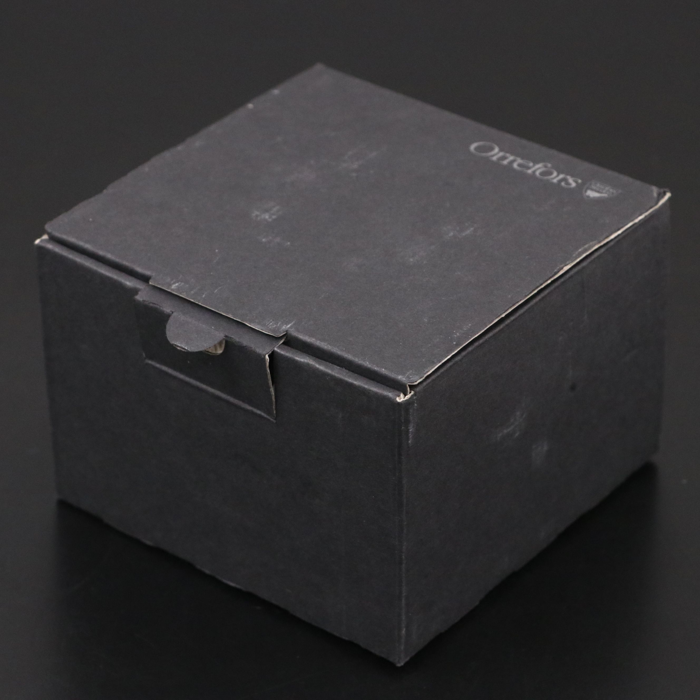 Orrefors "Hallon" Crystal Votive with Turkish Hand-Decorated Glass Compote