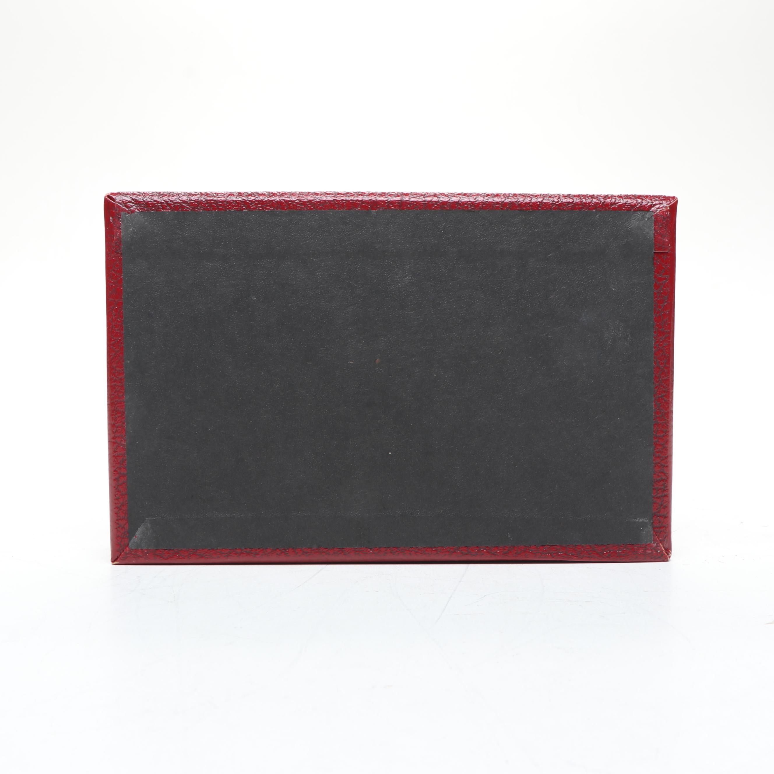 Brass Reproduction of Princess Mary Christmas Tin with Inkwell and Lidded Box