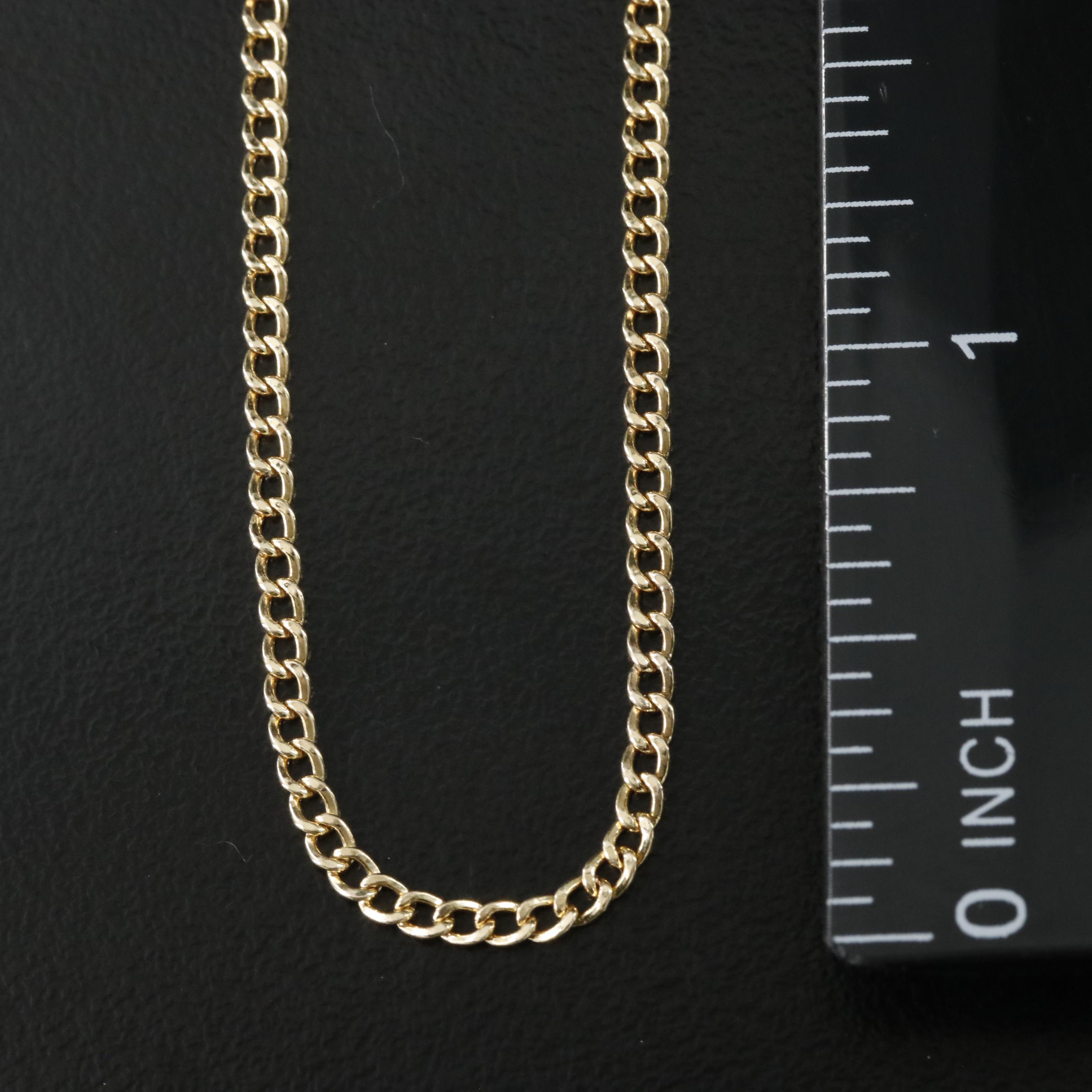 14K Cable Chain Necklace