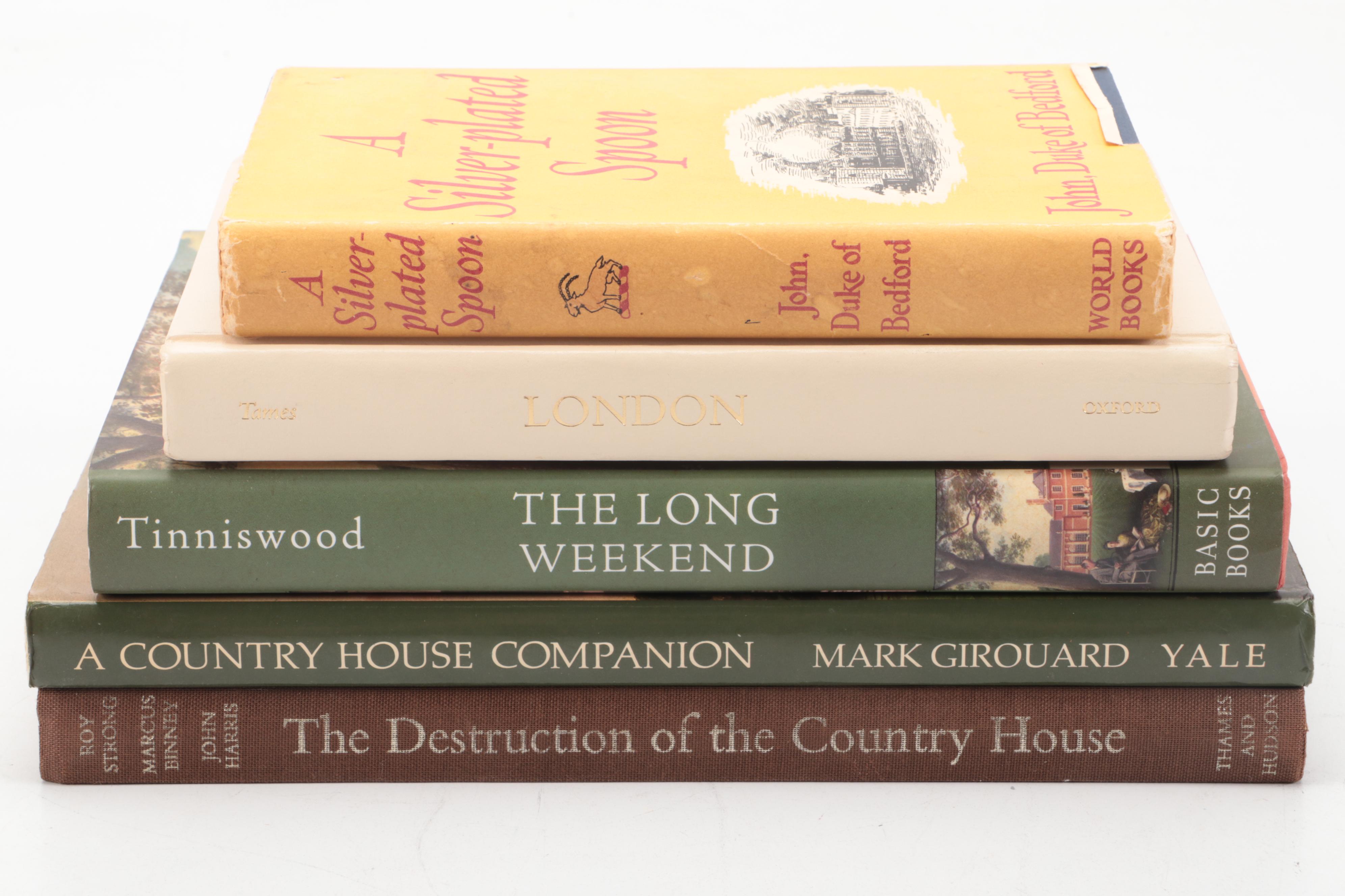 "London: A Cultural History" with More English Nonfiction Books