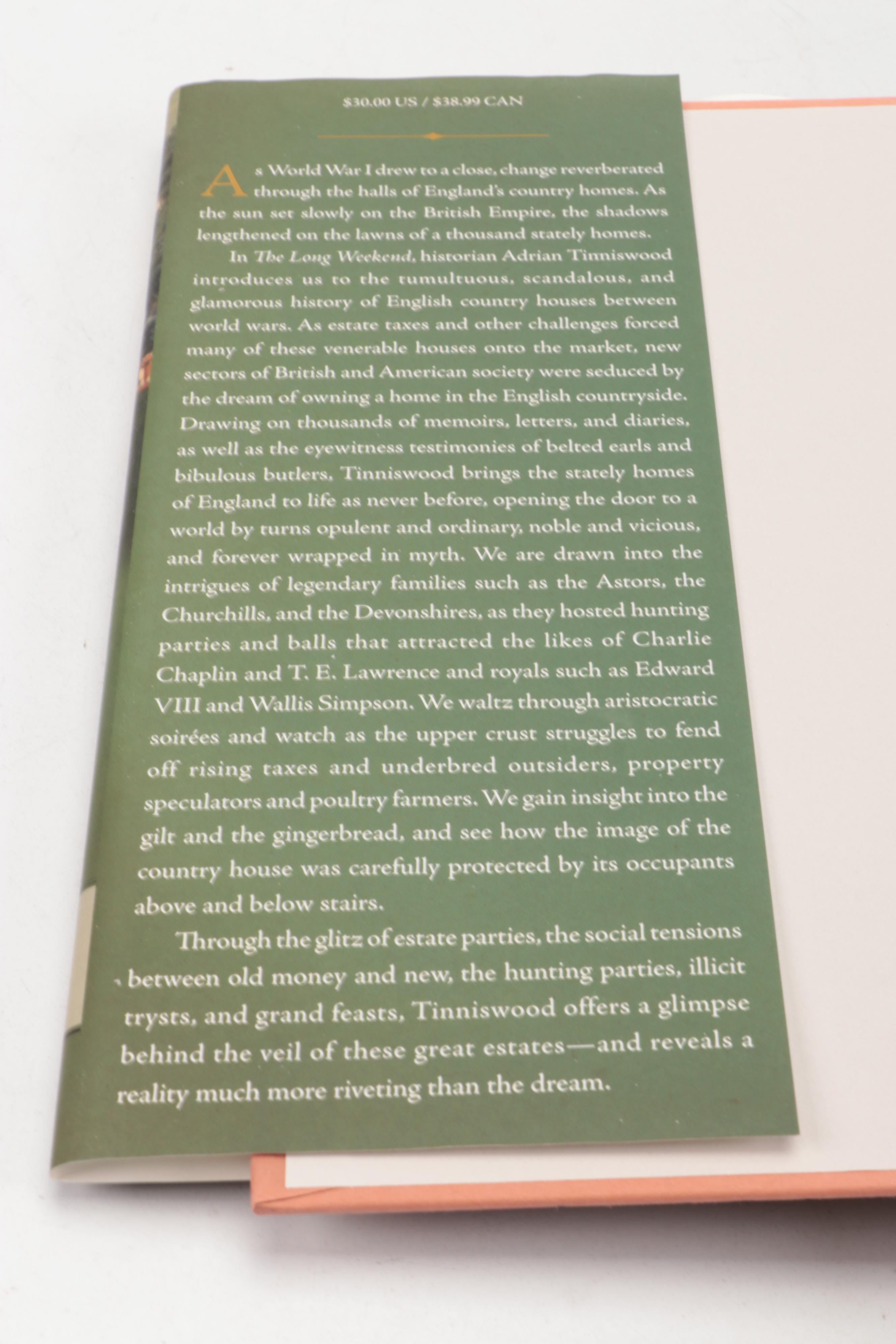 "London: A Cultural History" with More English Nonfiction Books