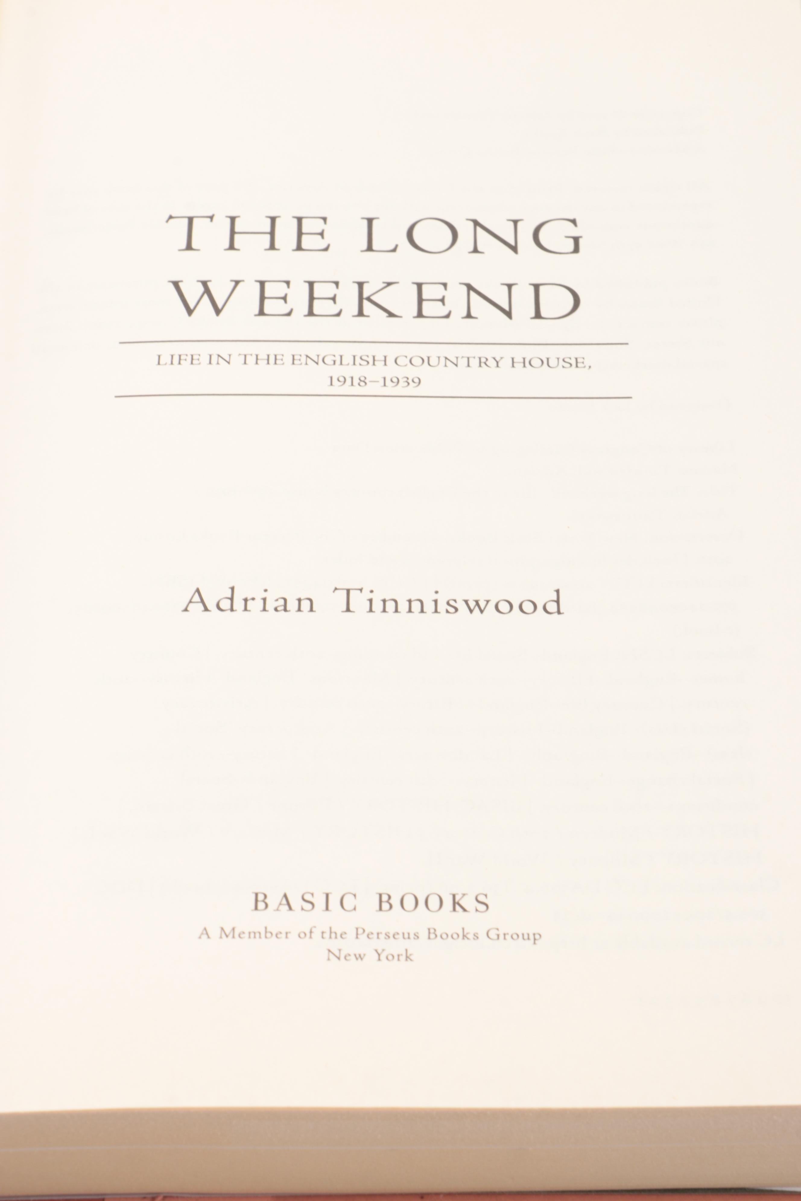 "London: A Cultural History" with More English Nonfiction Books