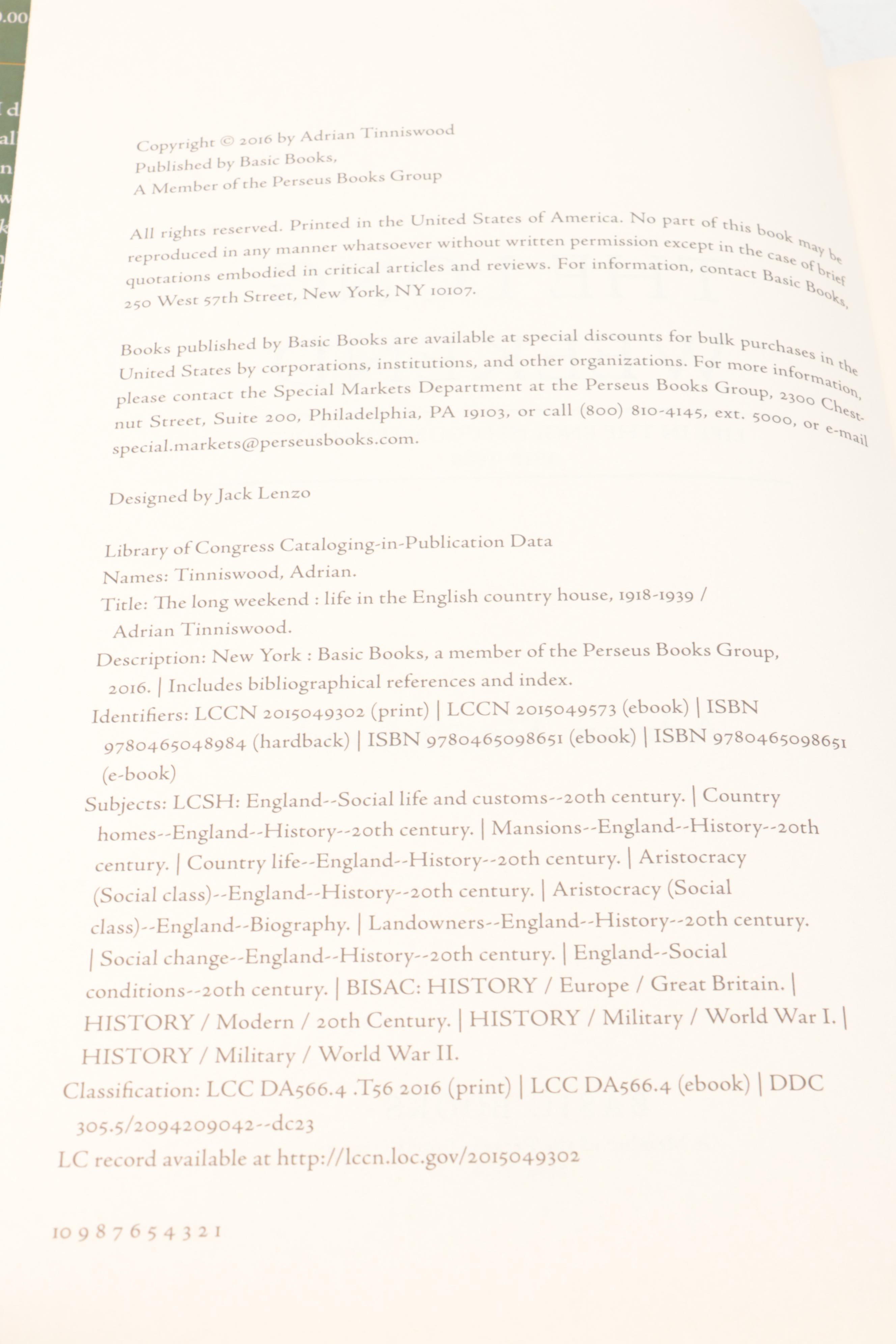 "London: A Cultural History" with More English Nonfiction Books