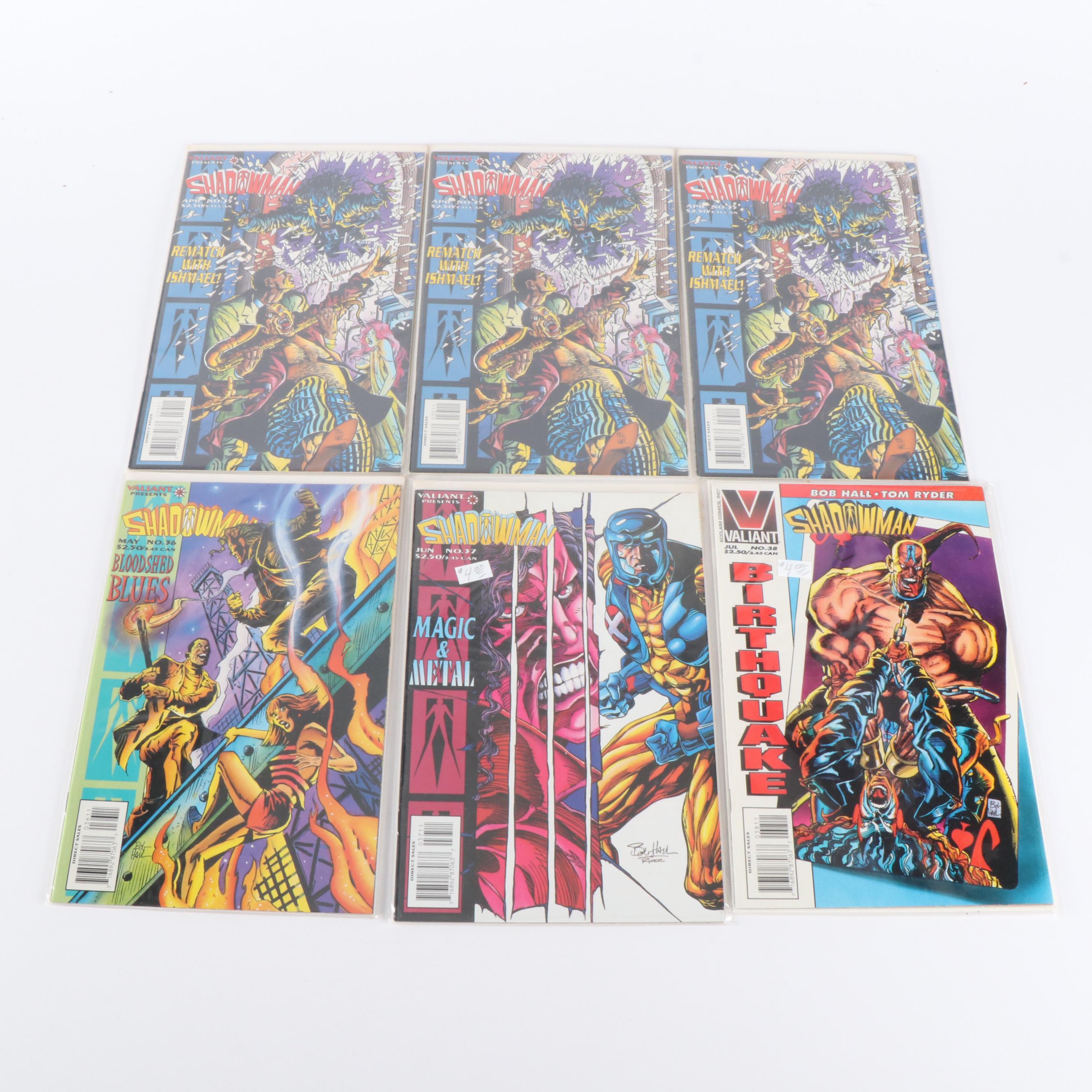 Modern Age Comic Books Featuring "Shadowman", "Secret Weapons", and More