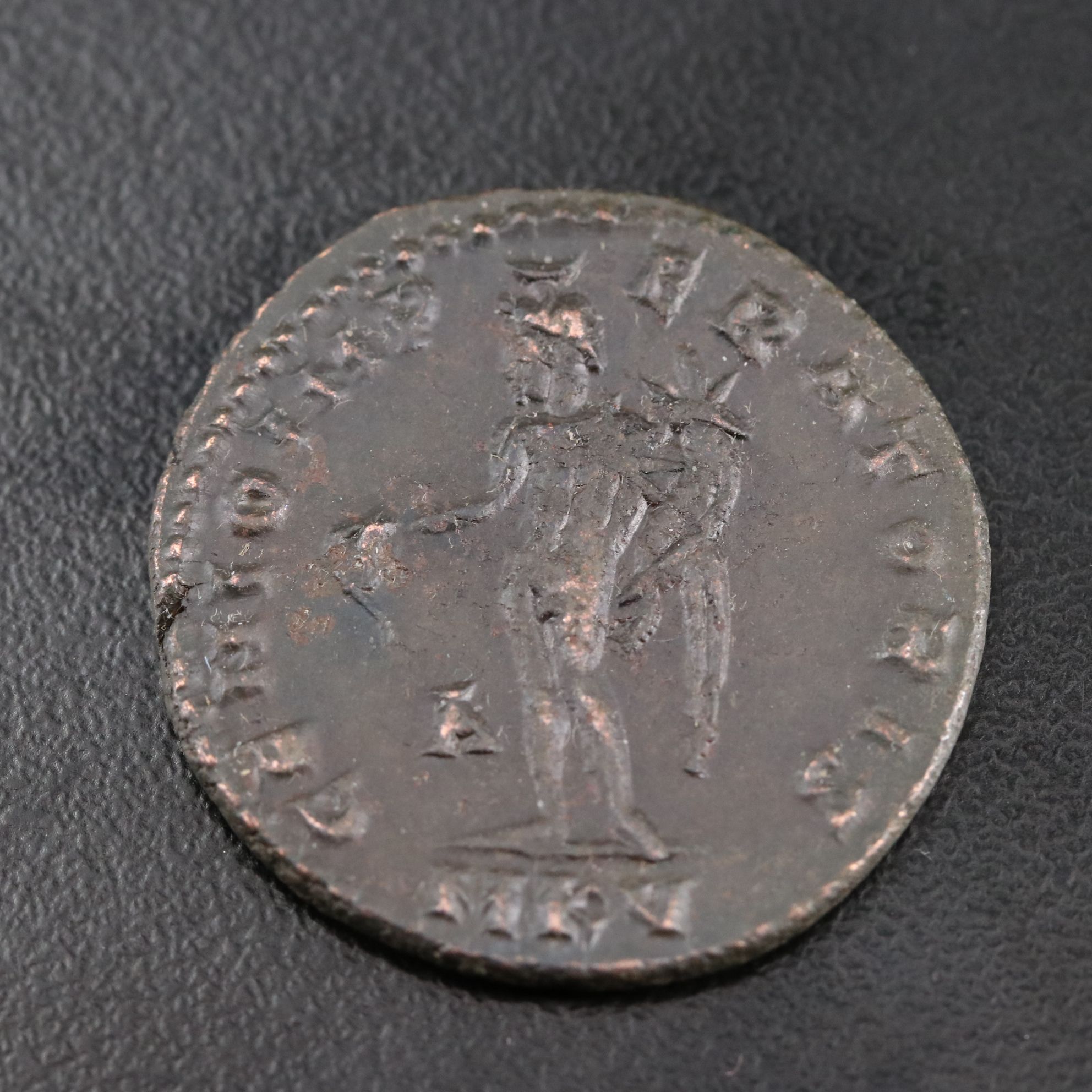 Ancient Roman Imperial Æ Follis Coin of Galerius, ca. 311 A.D.