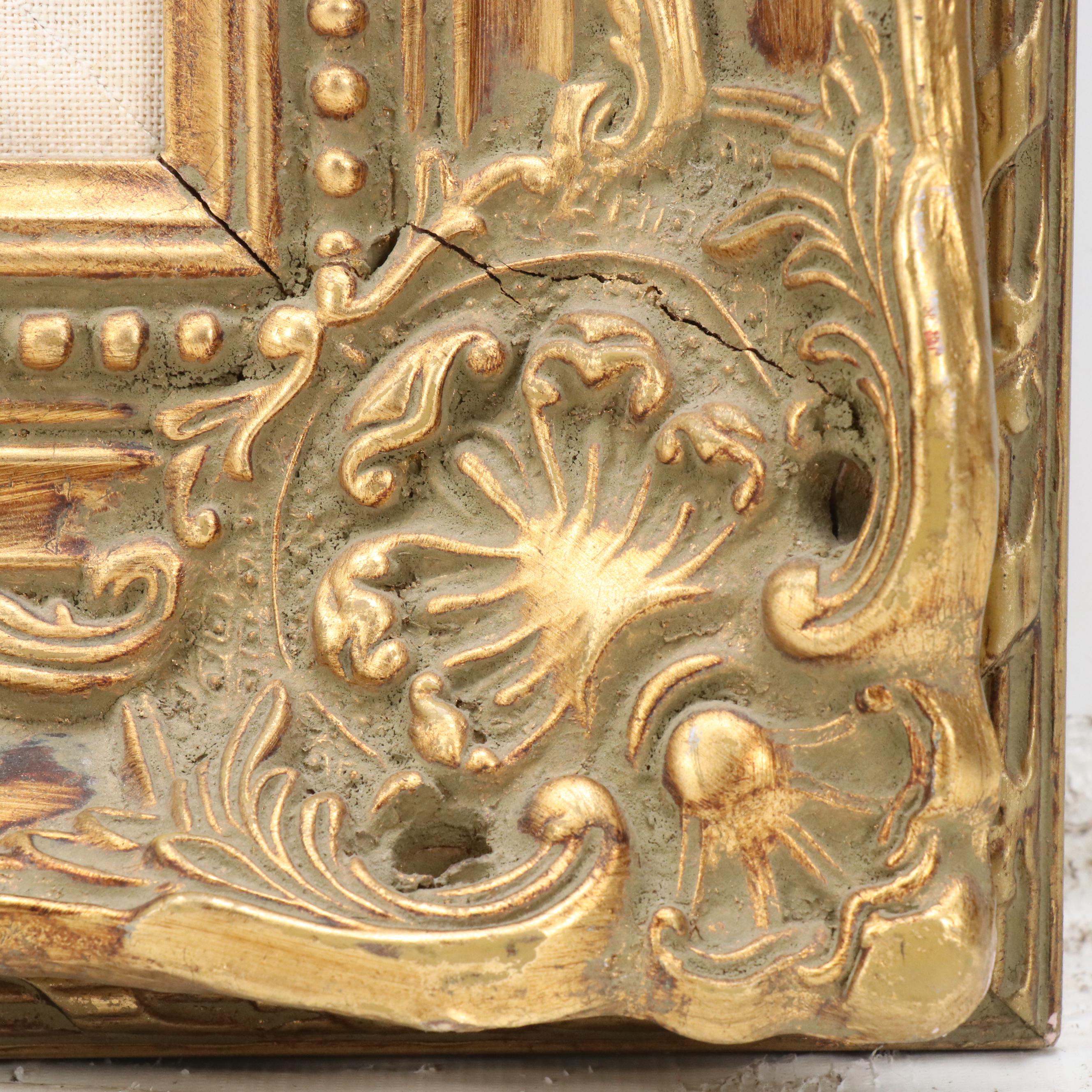 Mountainous Lake Landscape Acrylic Painting "Reflection of Spring," 21st Century