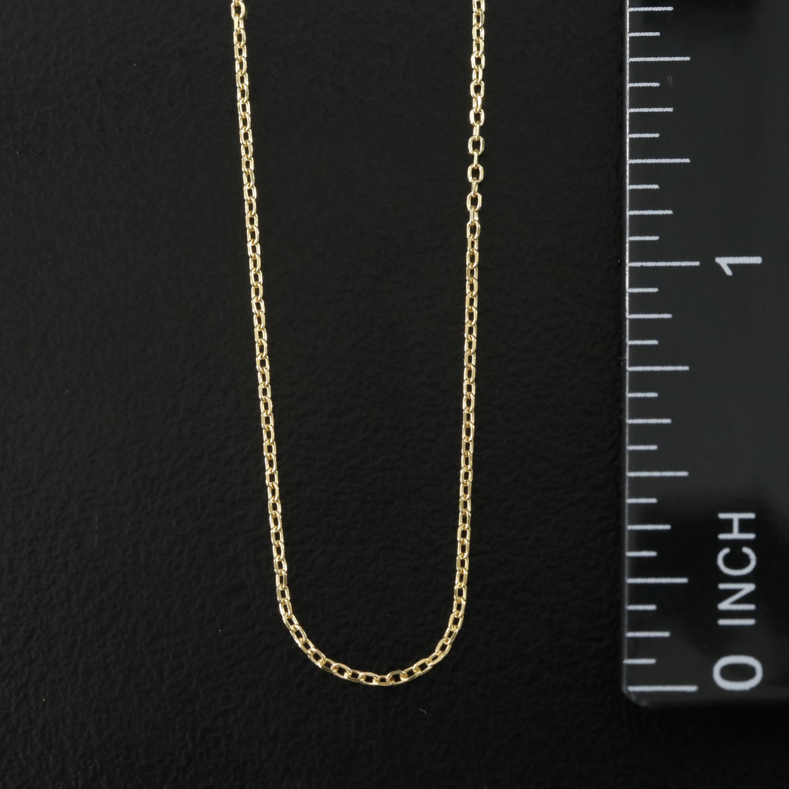 14K Cable Chain Necklace