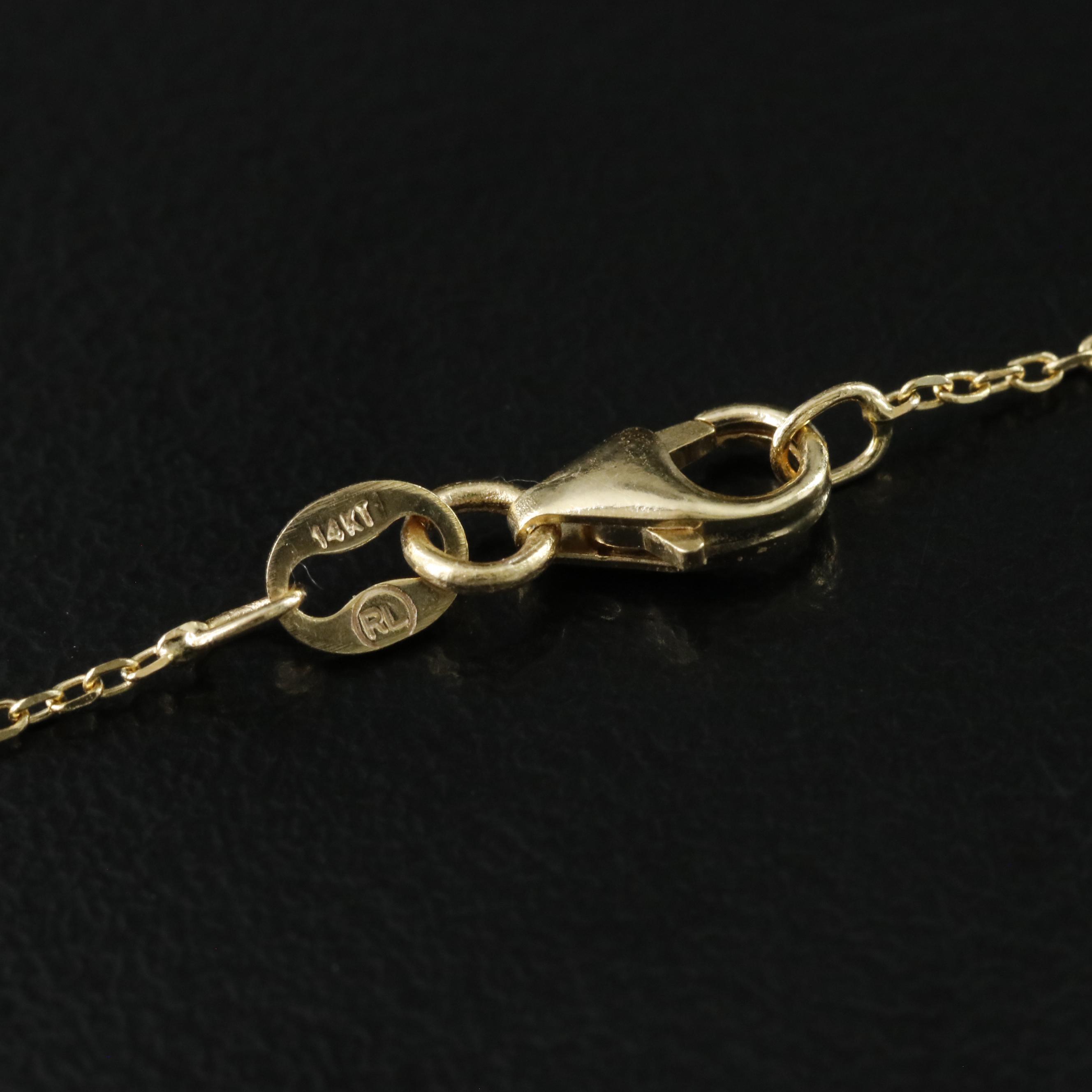 14K Cable Chain Necklace