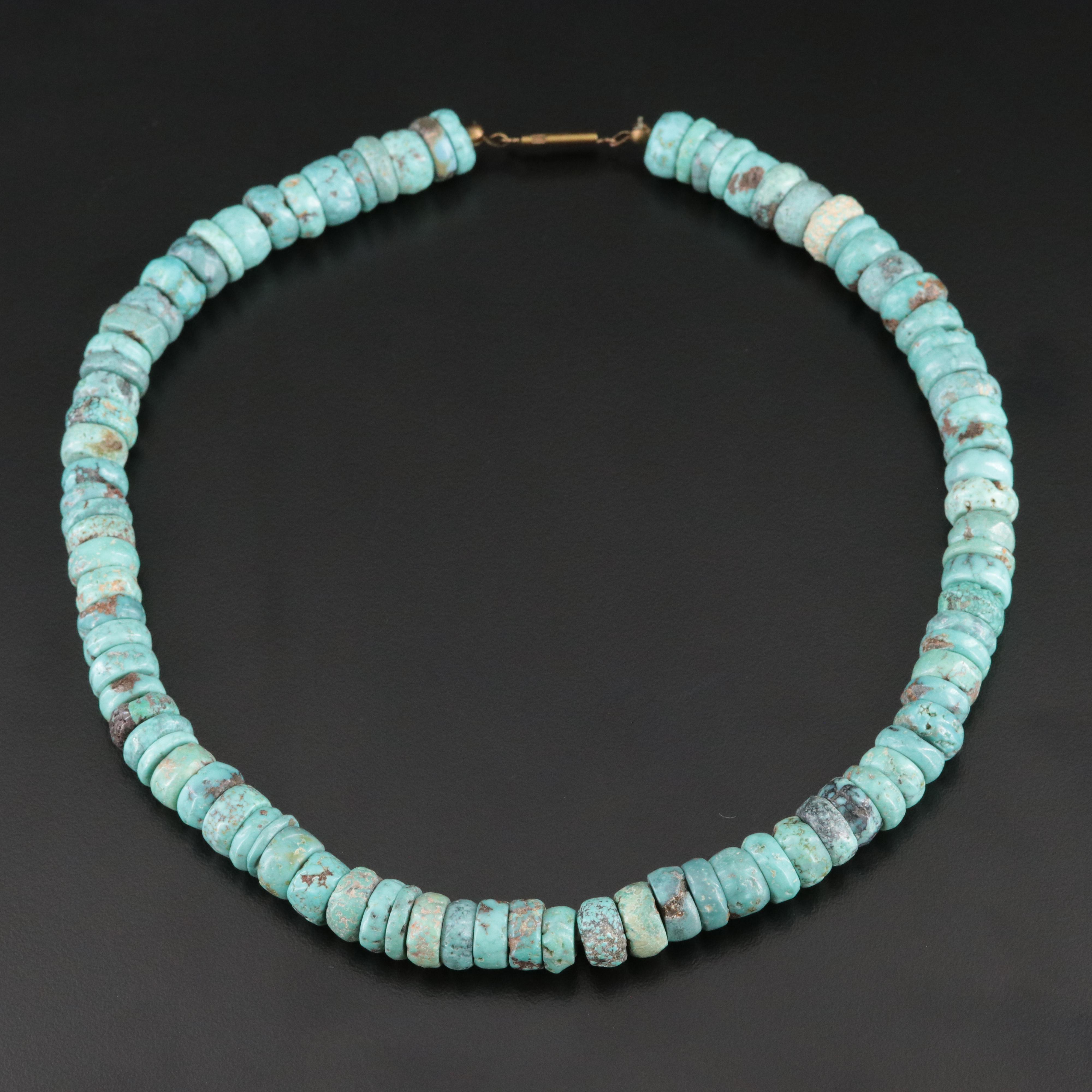 Turquoise Bead Necklace