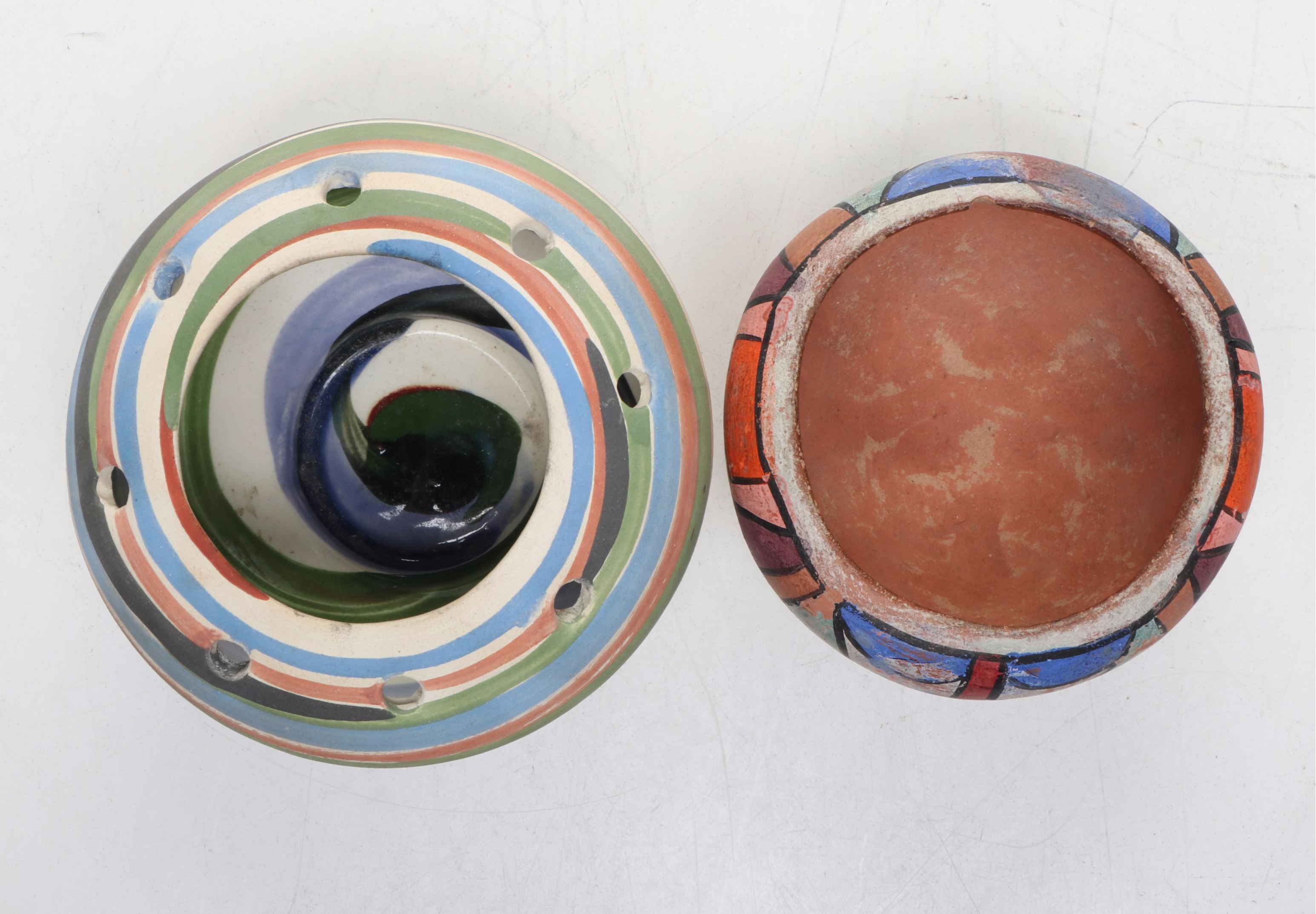 Vivian Seymour Acoma Pueblo and Other Hand-Painted Ceramic Pots