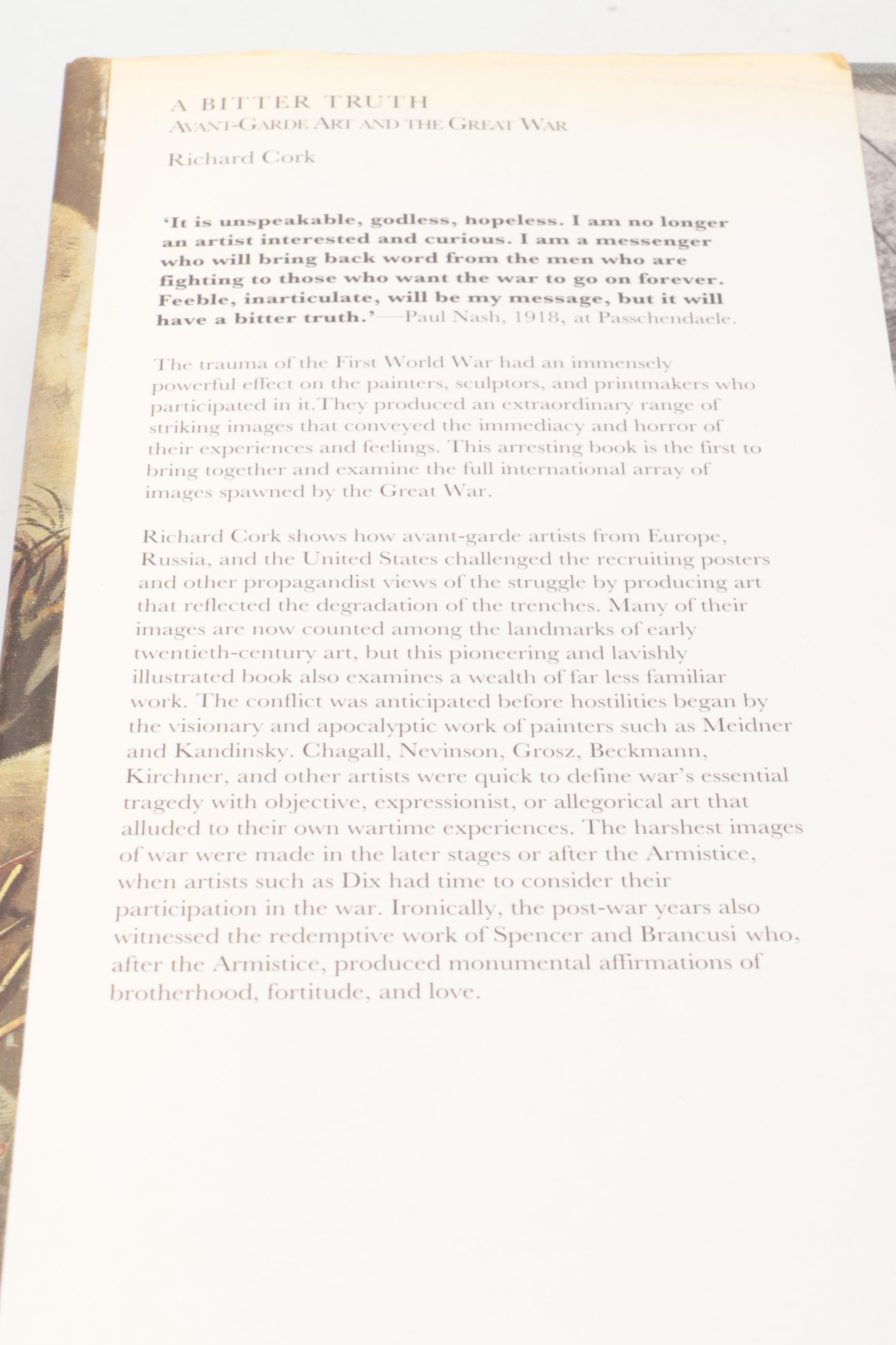 "History of Art," "History of Modern Art," and "A Bitter Truth" Art  Books