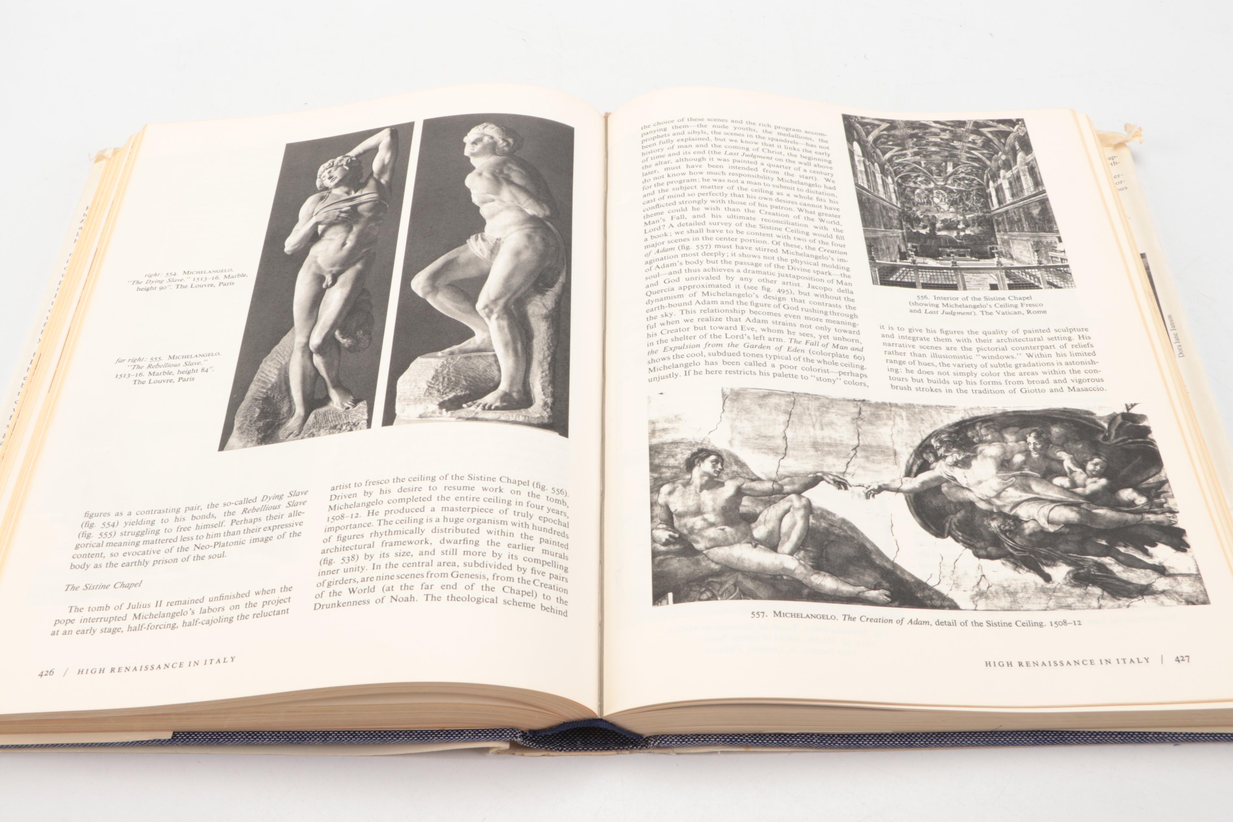 "History of Art," "History of Modern Art," and "A Bitter Truth" Art  Books