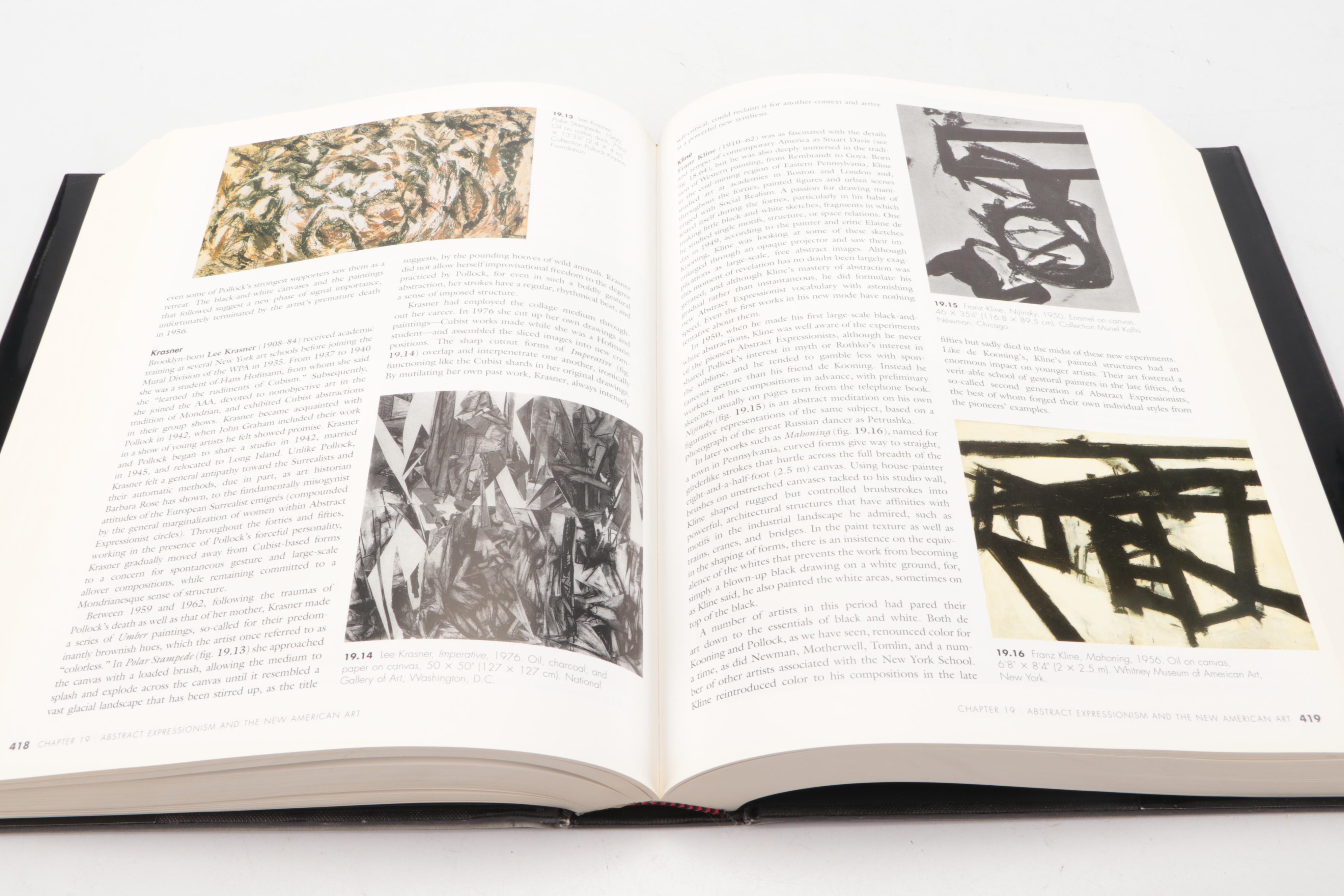 "History of Art," "History of Modern Art," and "A Bitter Truth" Art  Books