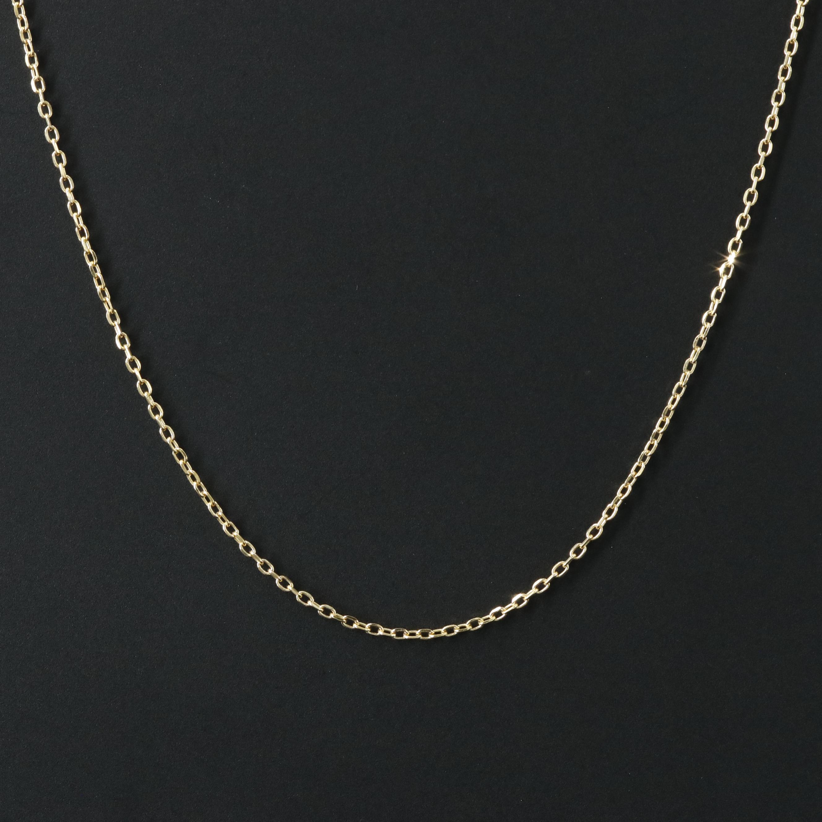 14K Cable Chain Necklace