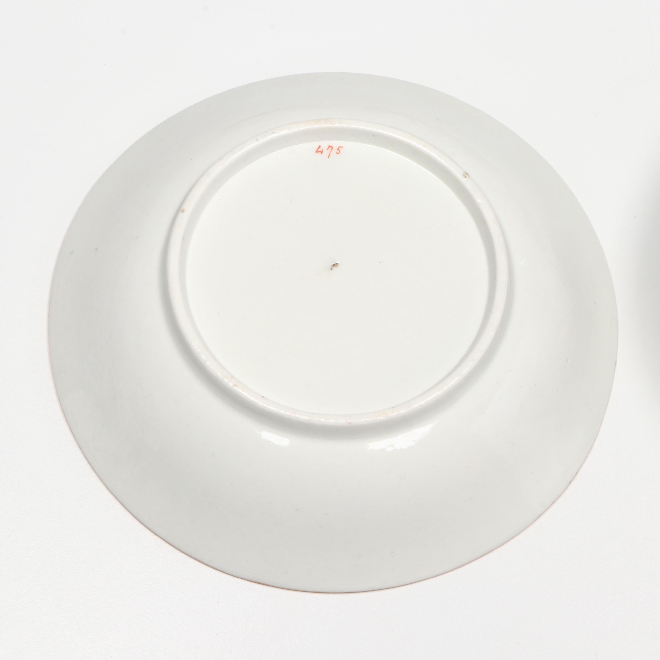 Coalport Imariware Lidded Vessel with Georgian Cups and Saucers, Sugar Bowl