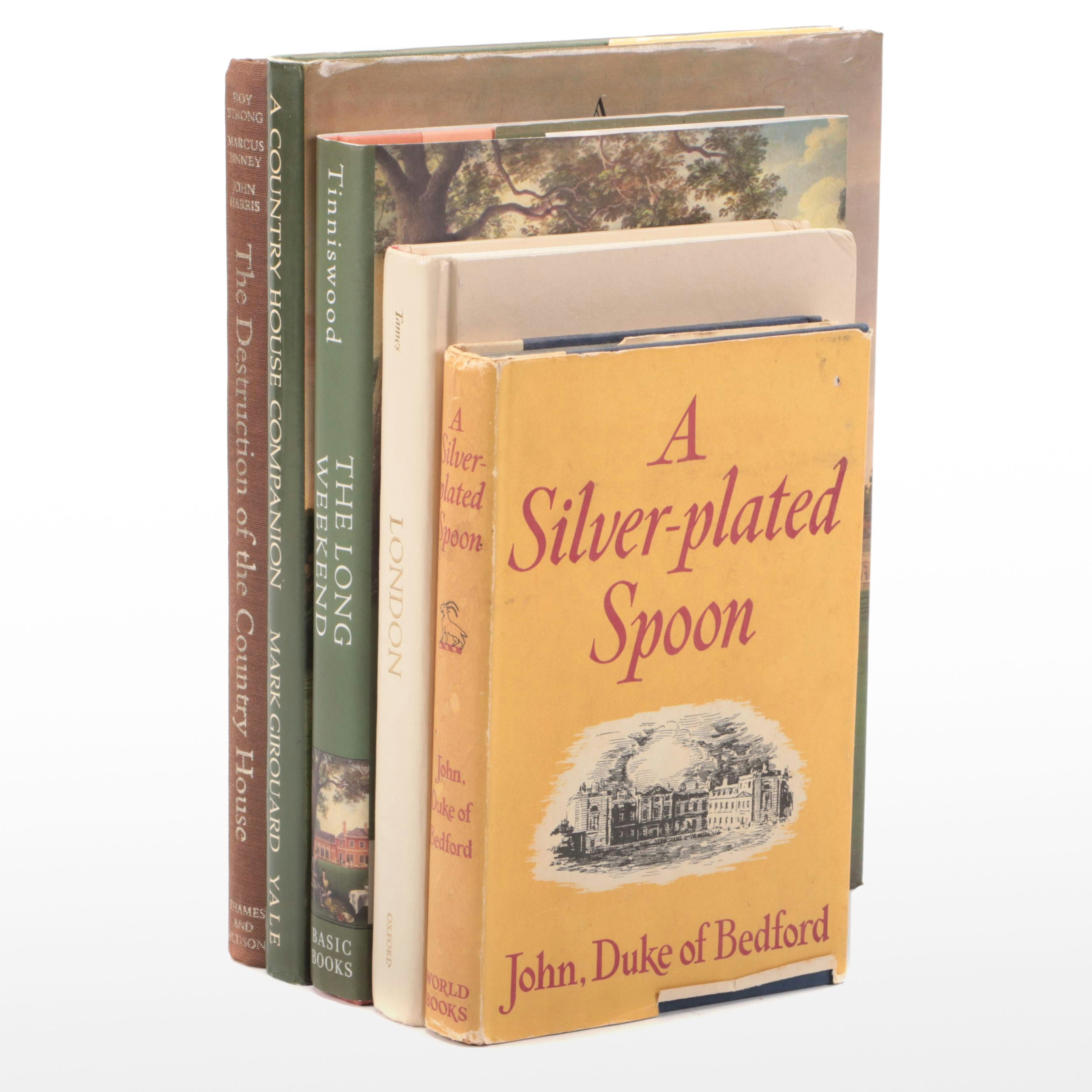 "London: A Cultural History" with More English Nonfiction Books