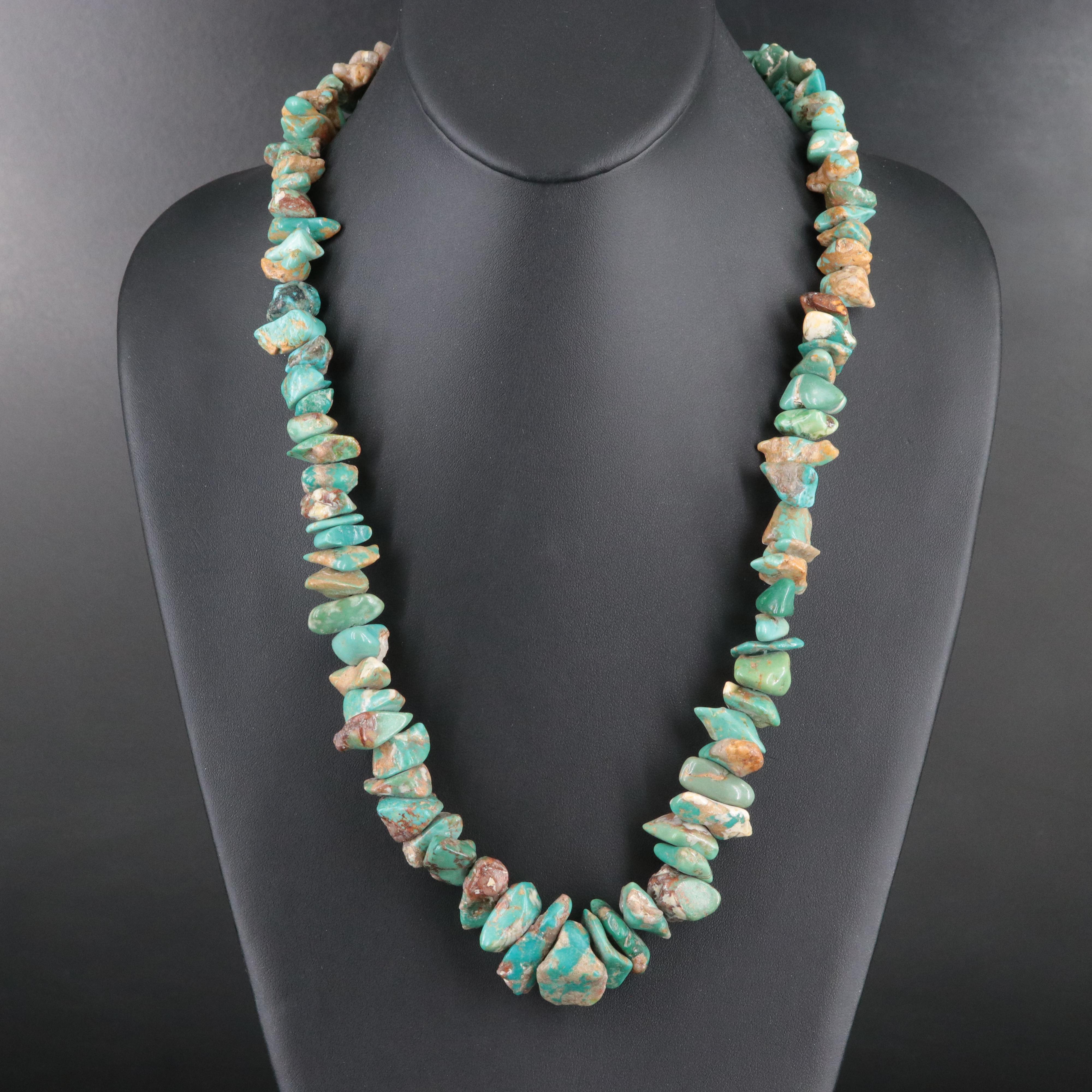 Turquoise Bead Necklace