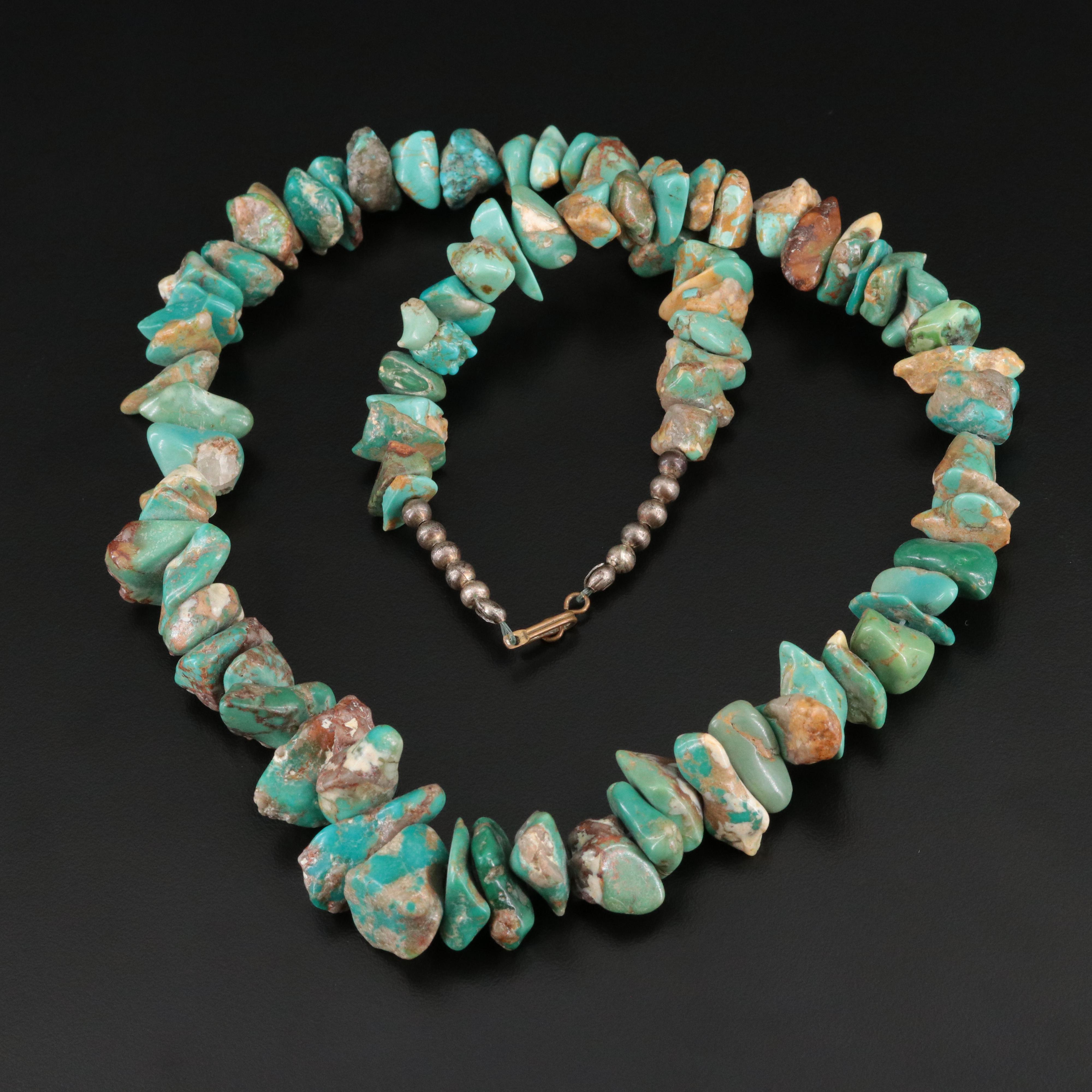Turquoise Bead Necklace