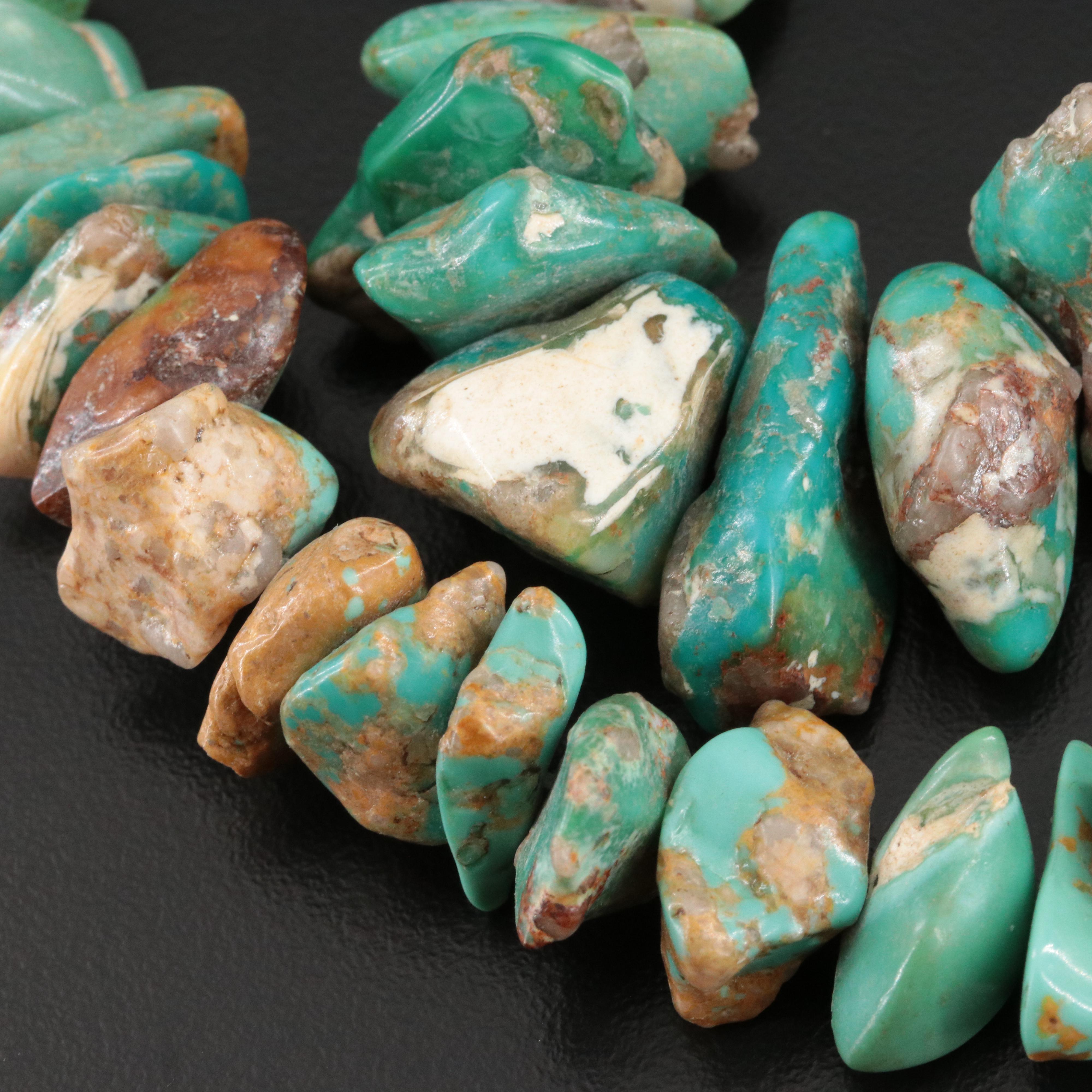 Turquoise Bead Necklace