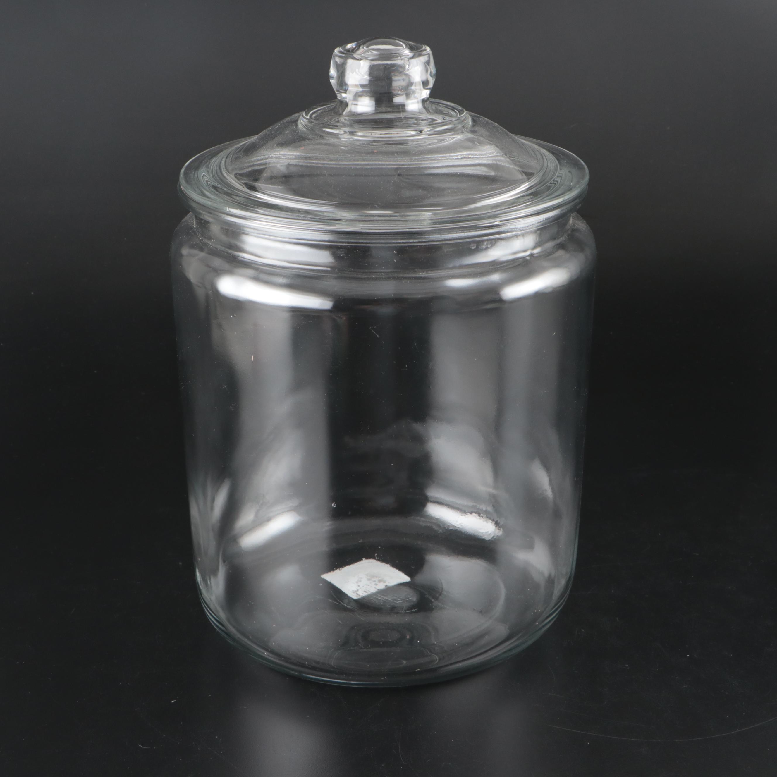 Anchor Hocking Two-Gallon Lidded Glass Jars