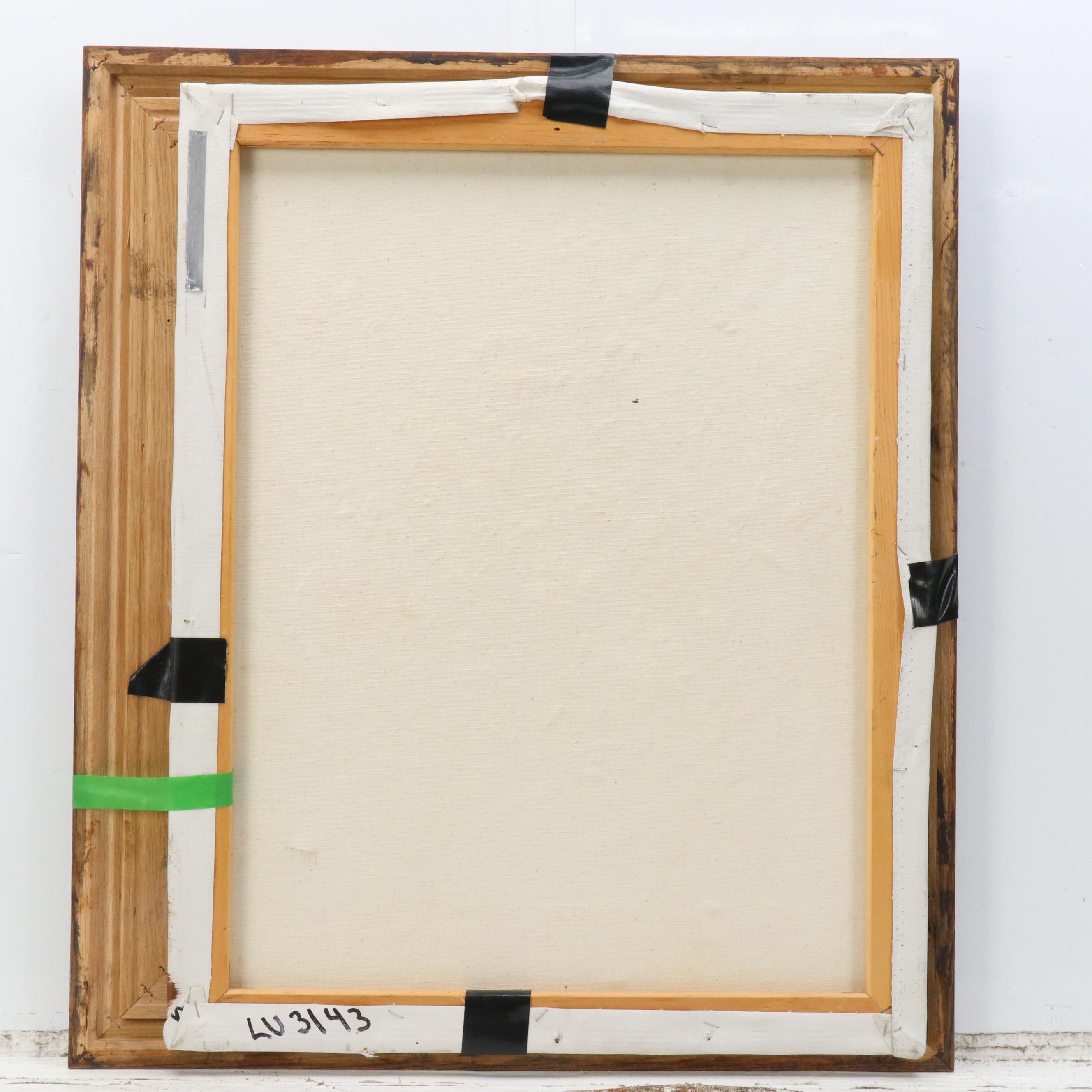 Floral Still Life Oil Painting with Vase of Roses and Poppies