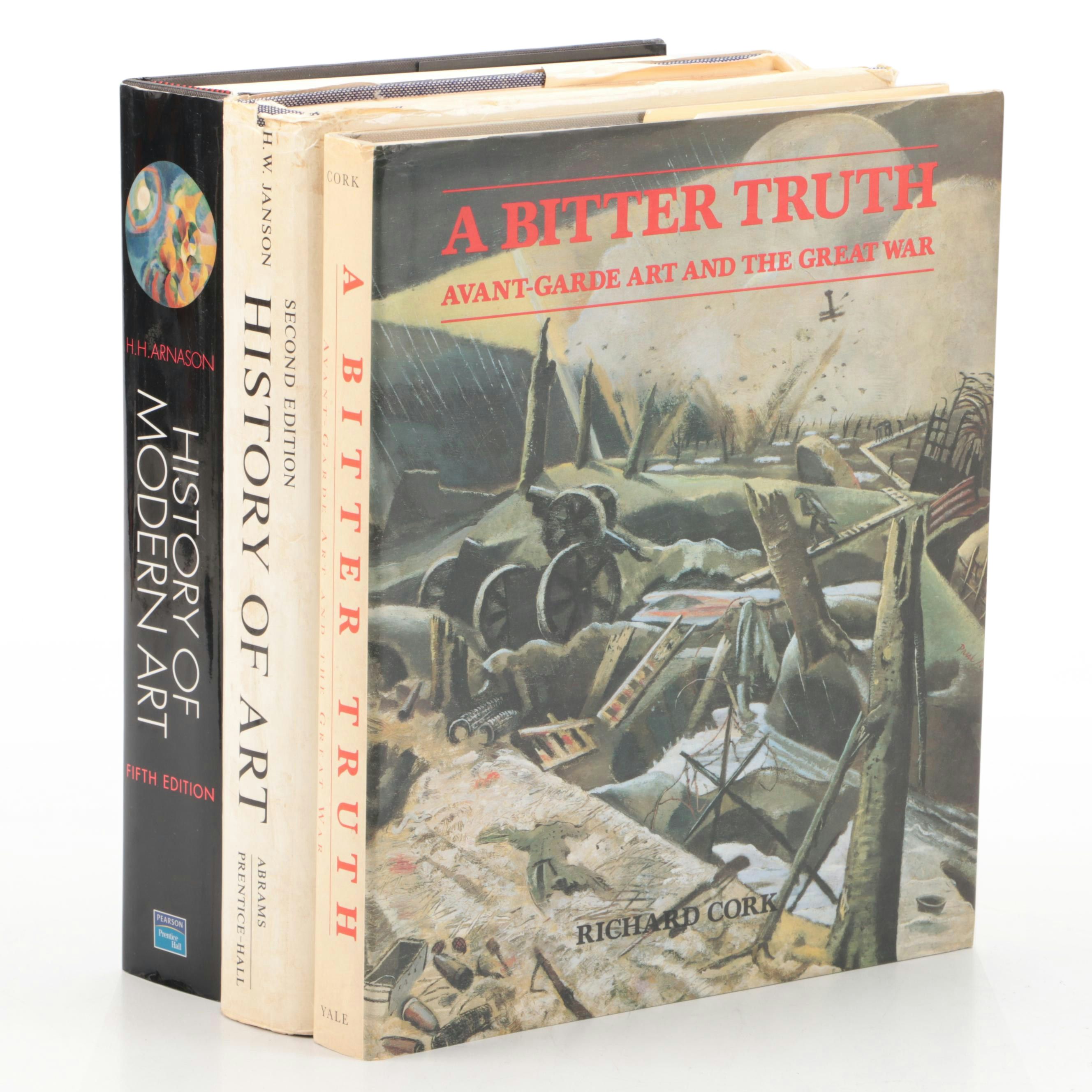 "History of Art," "History of Modern Art," and "A Bitter Truth" Art  Books