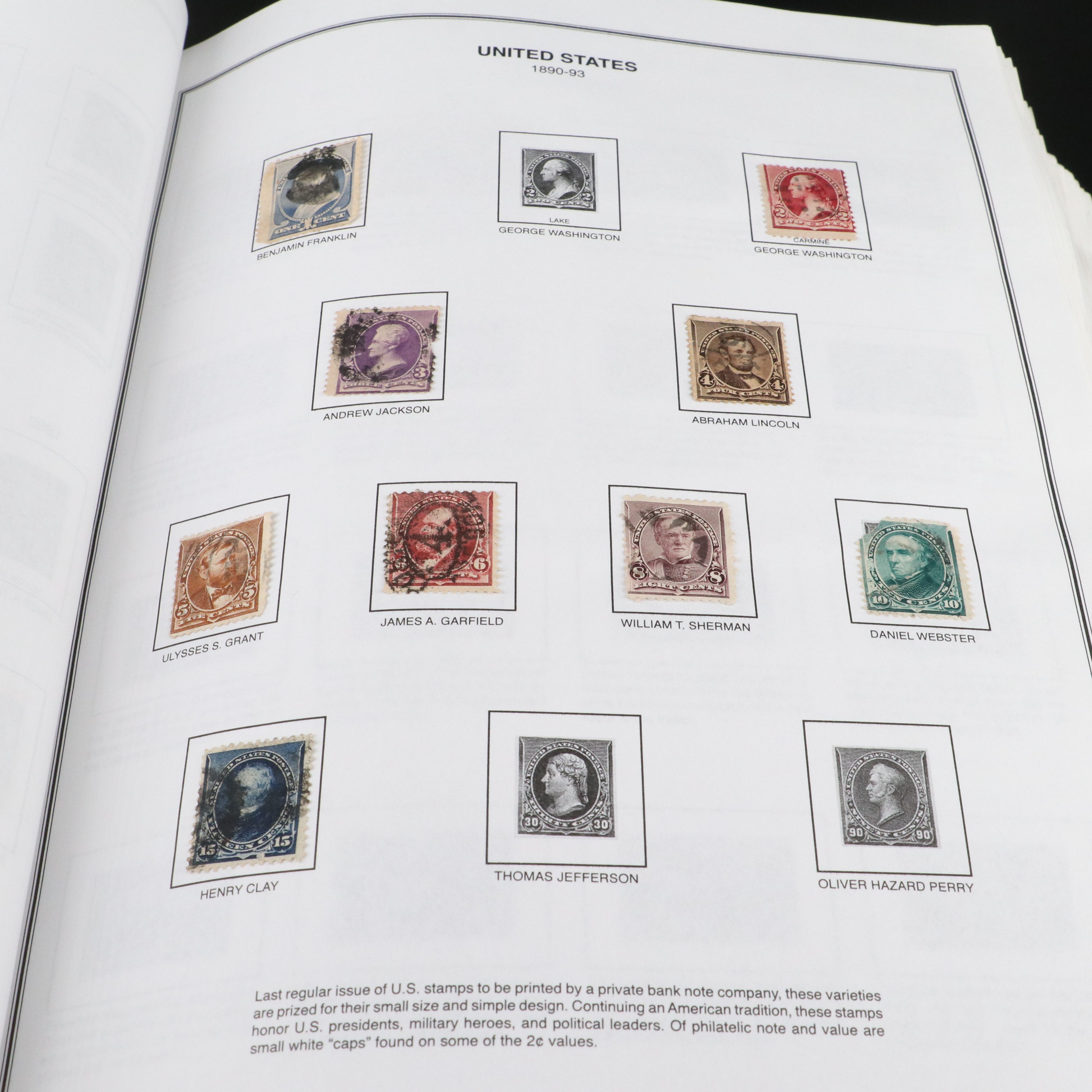 Two Harris  United States Liberty Stamp Albums Part 1 and 2