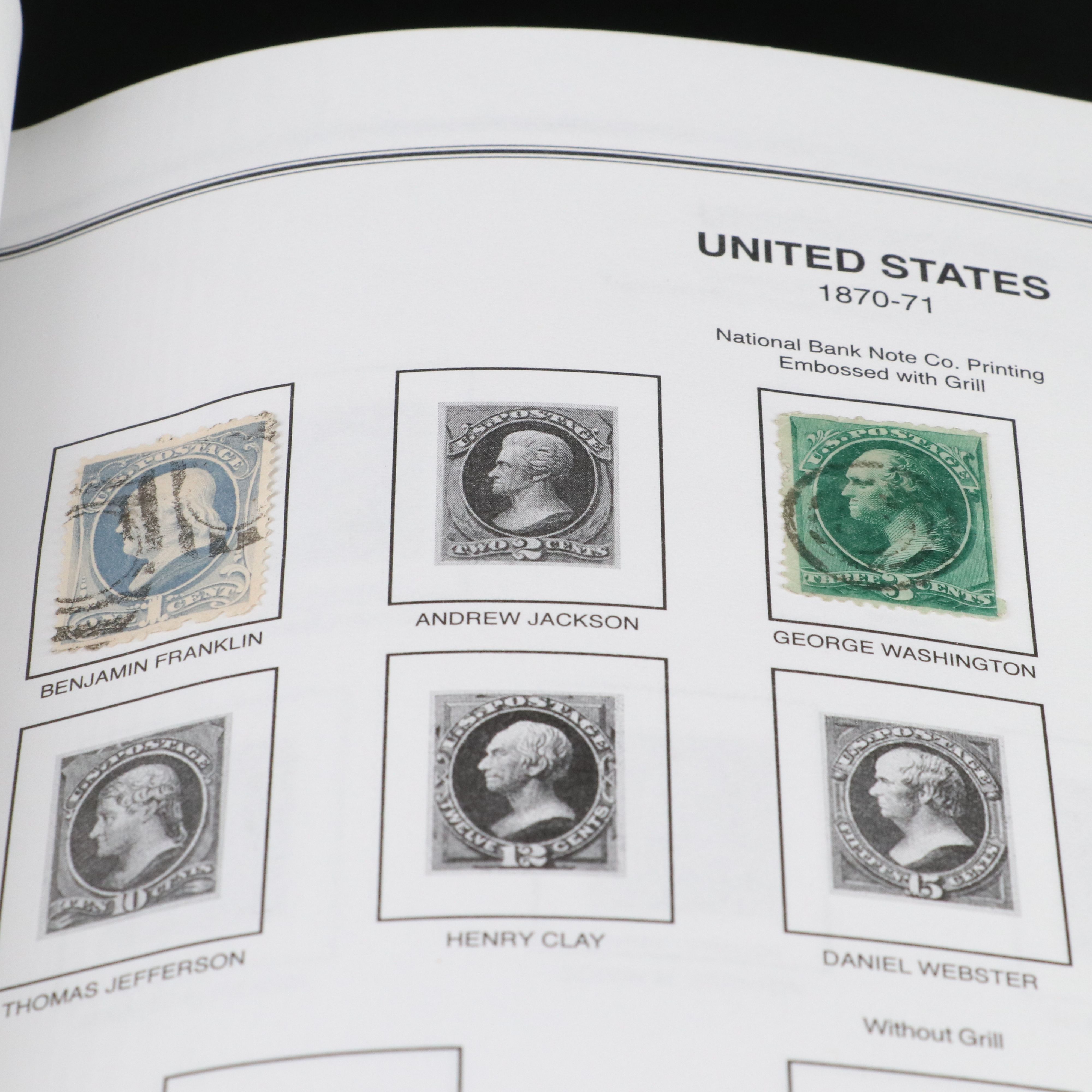Two Harris  United States Liberty Stamp Albums Part 1 and 2