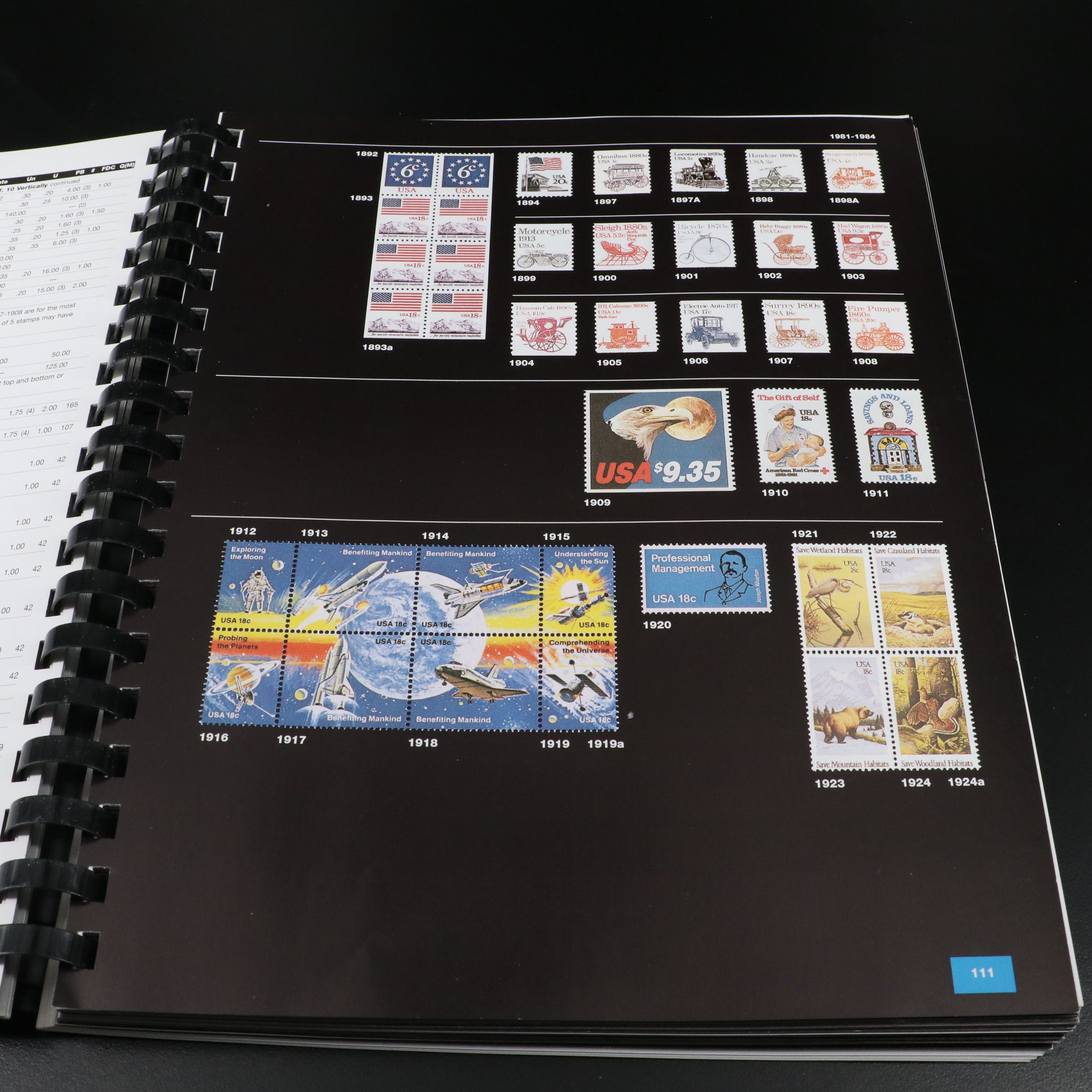 Two Harris  United States Liberty Stamp Albums Part 1 and 2