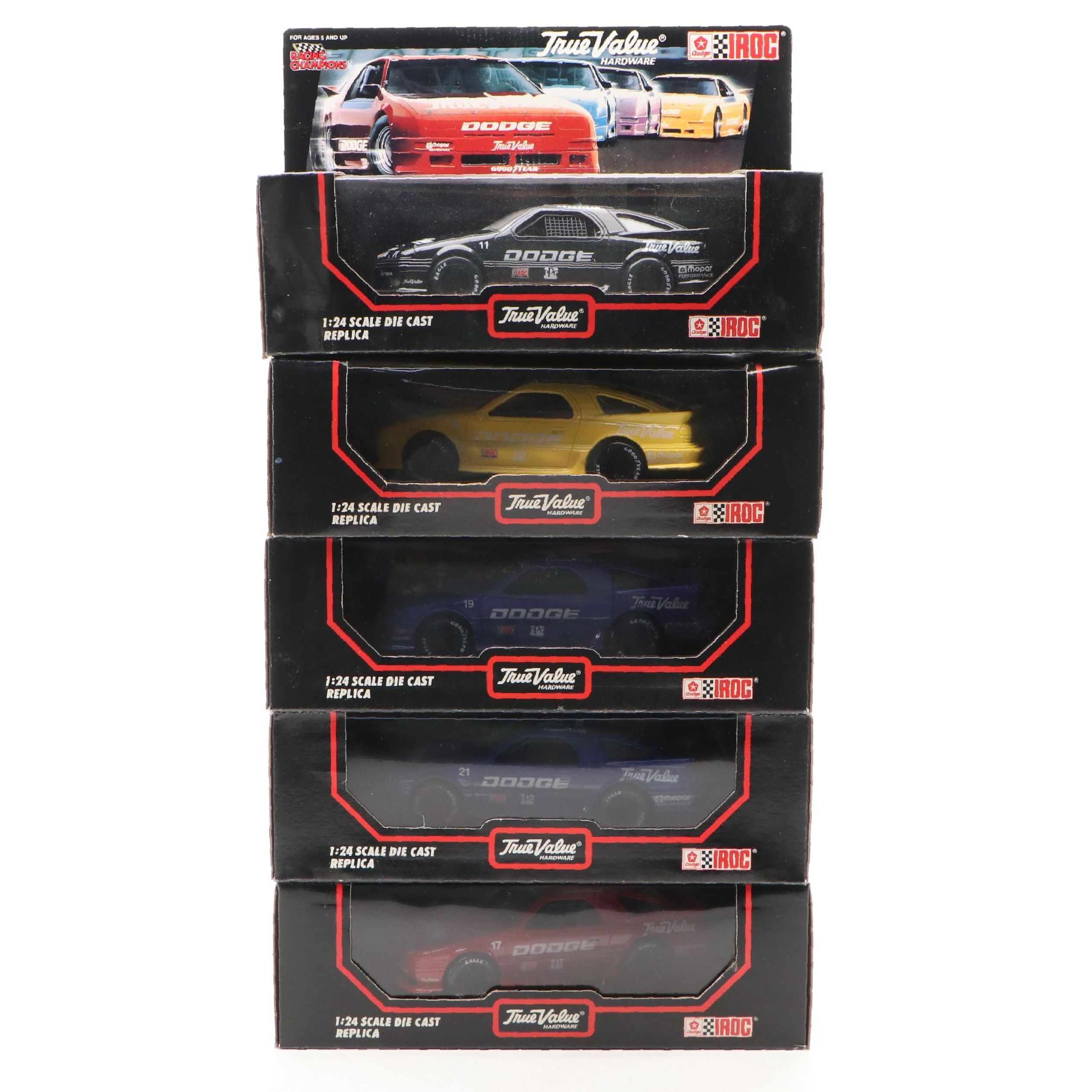 Racing Champions "True Value Hardware" Dodge IROC Model Cars
