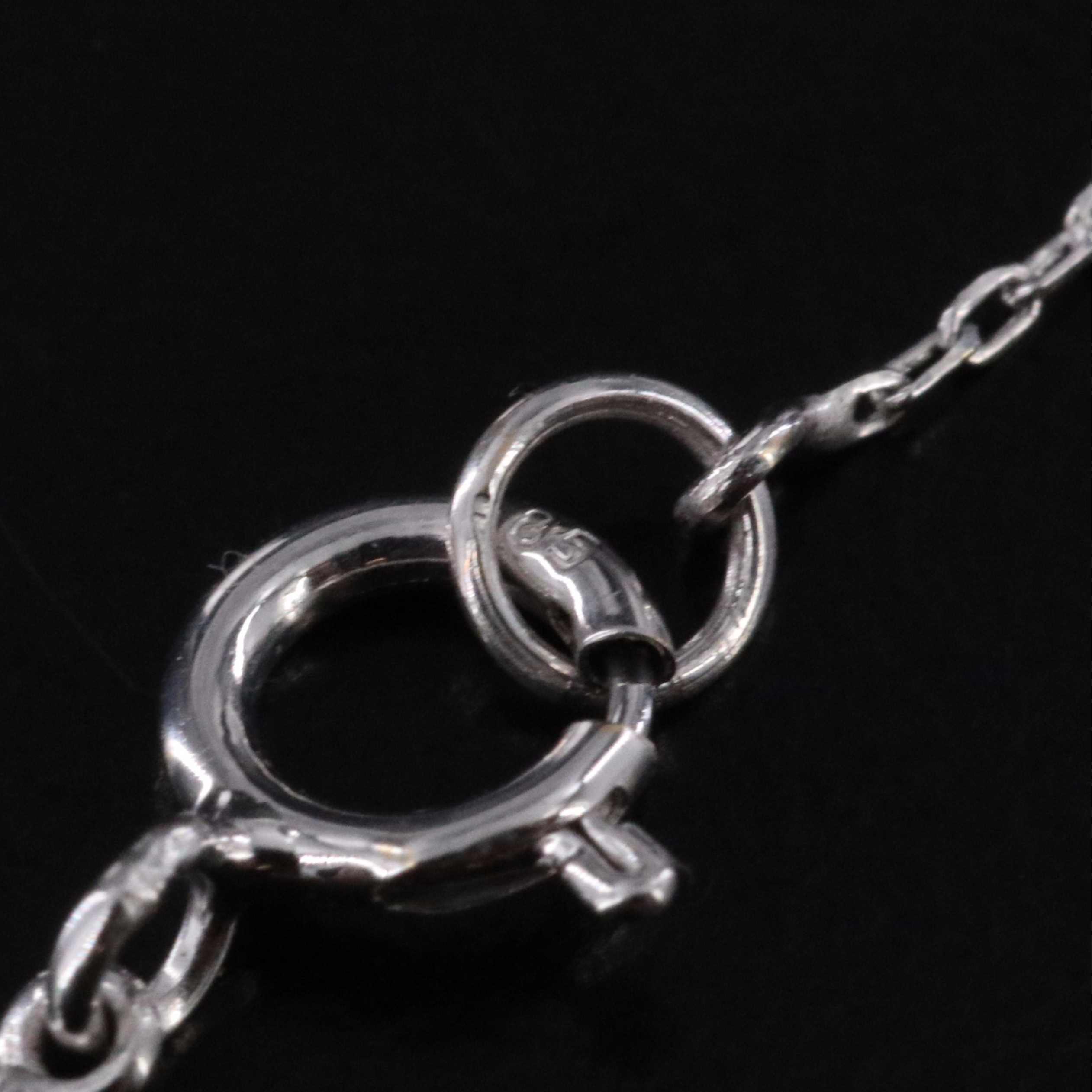 14K 2.43 CTW Lab Grown Diamond Necklace with IGI Jewelry Report