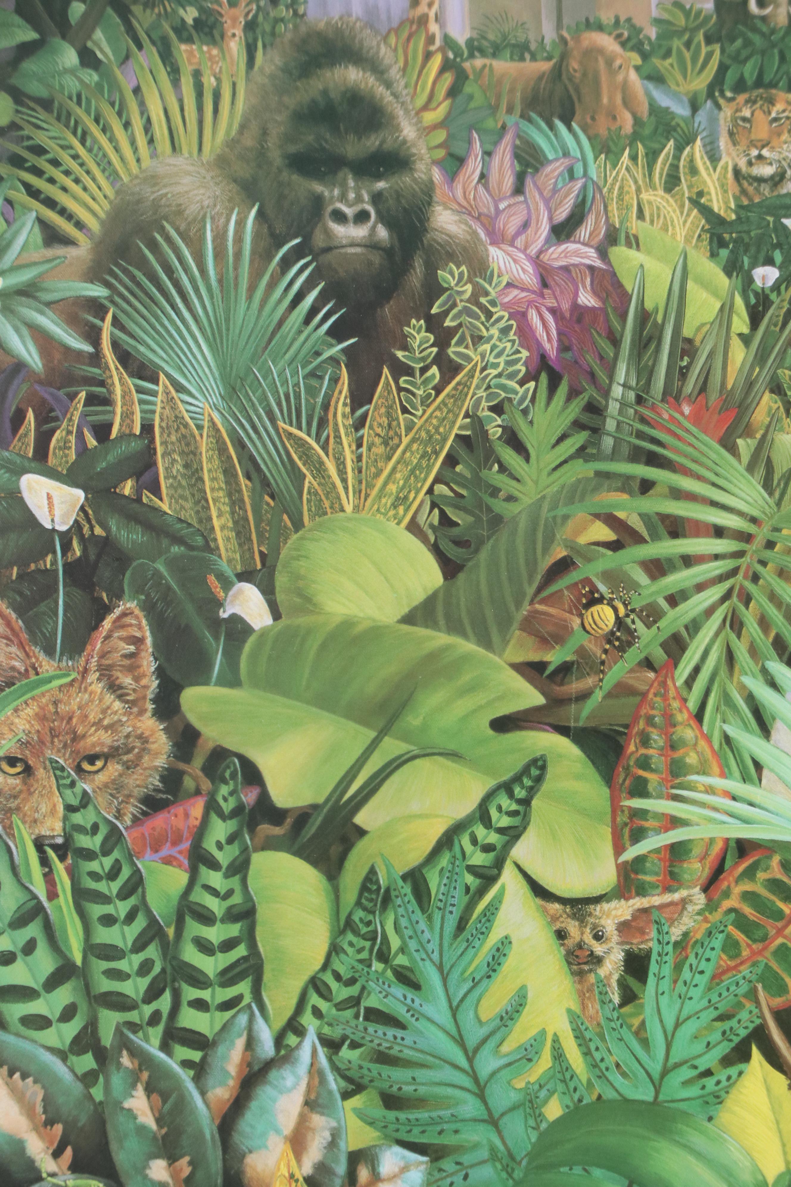 Charles Lynn “Chick” Bragg Offset Lithograph "City Limits"