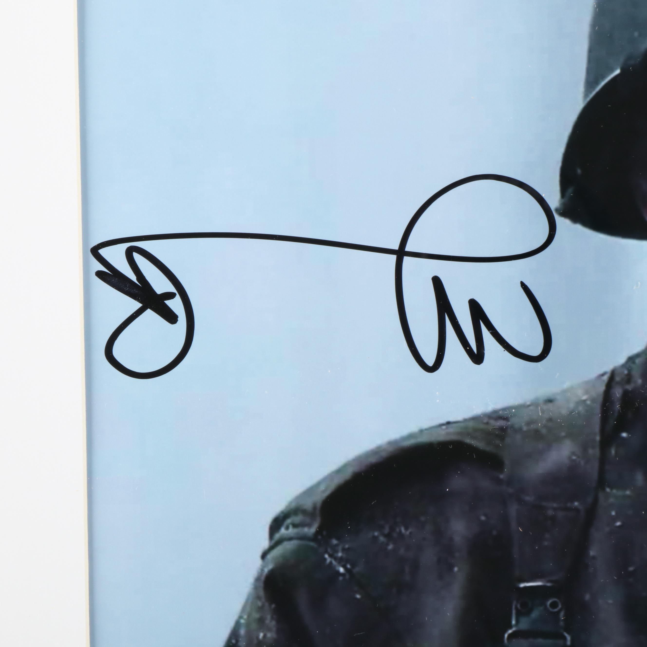 Donnie Wahlberg Signed “Band of Brothers” Movie Print in Matted Frame, JSA