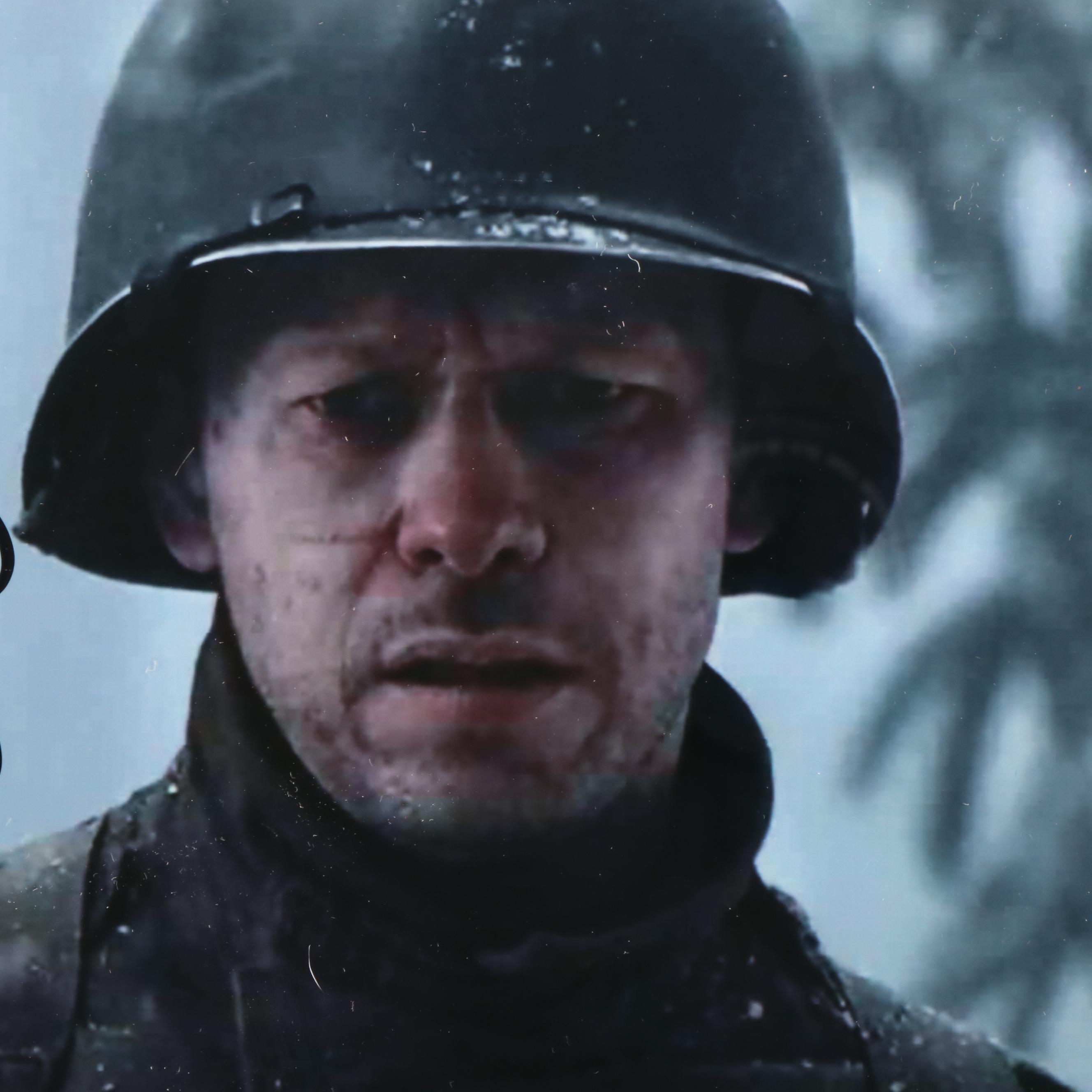 Donnie Wahlberg Signed “Band of Brothers” Movie Print in Matted Frame, JSA