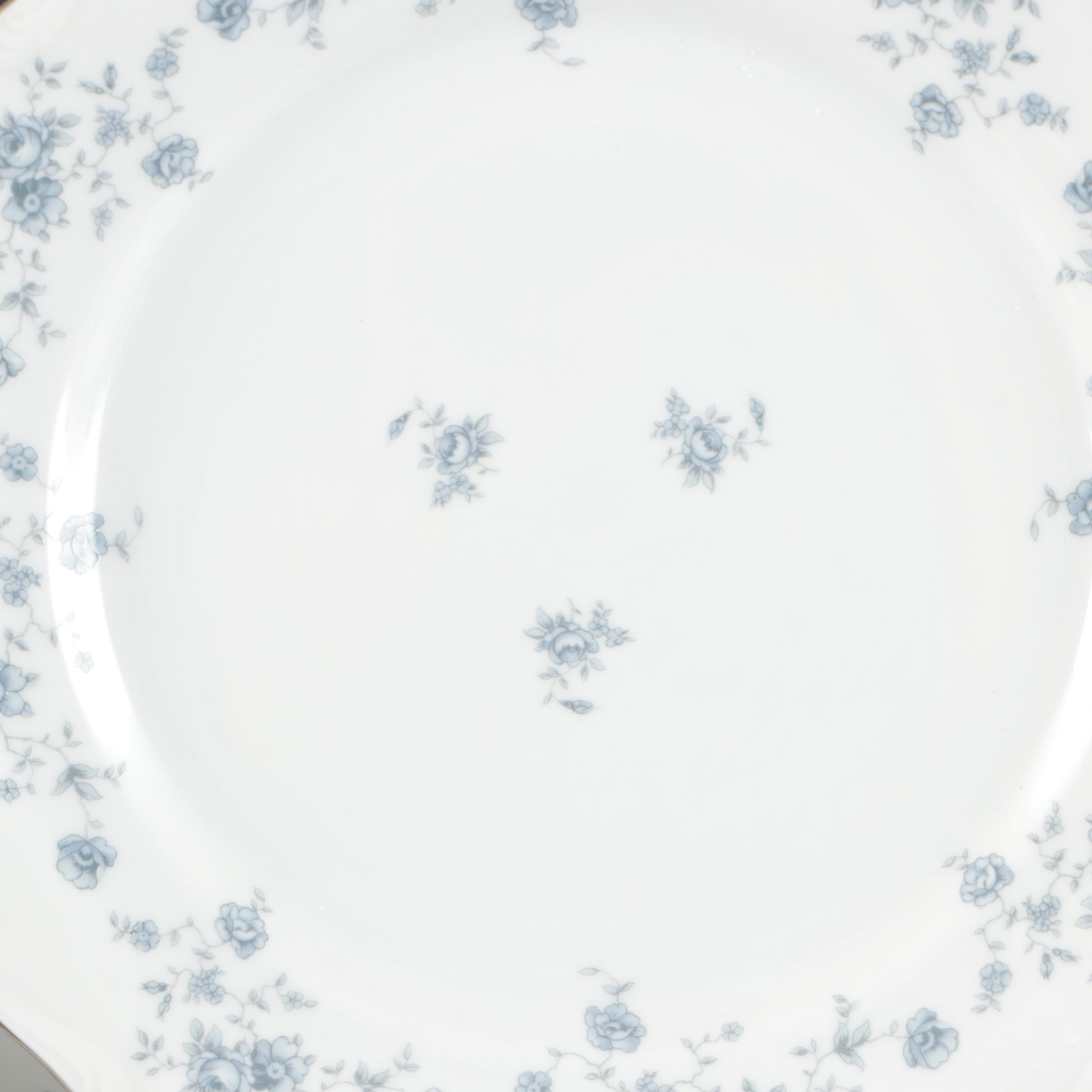 Johann Haviland "Blue Garland" Porcelain Tableware, Late 20th Century