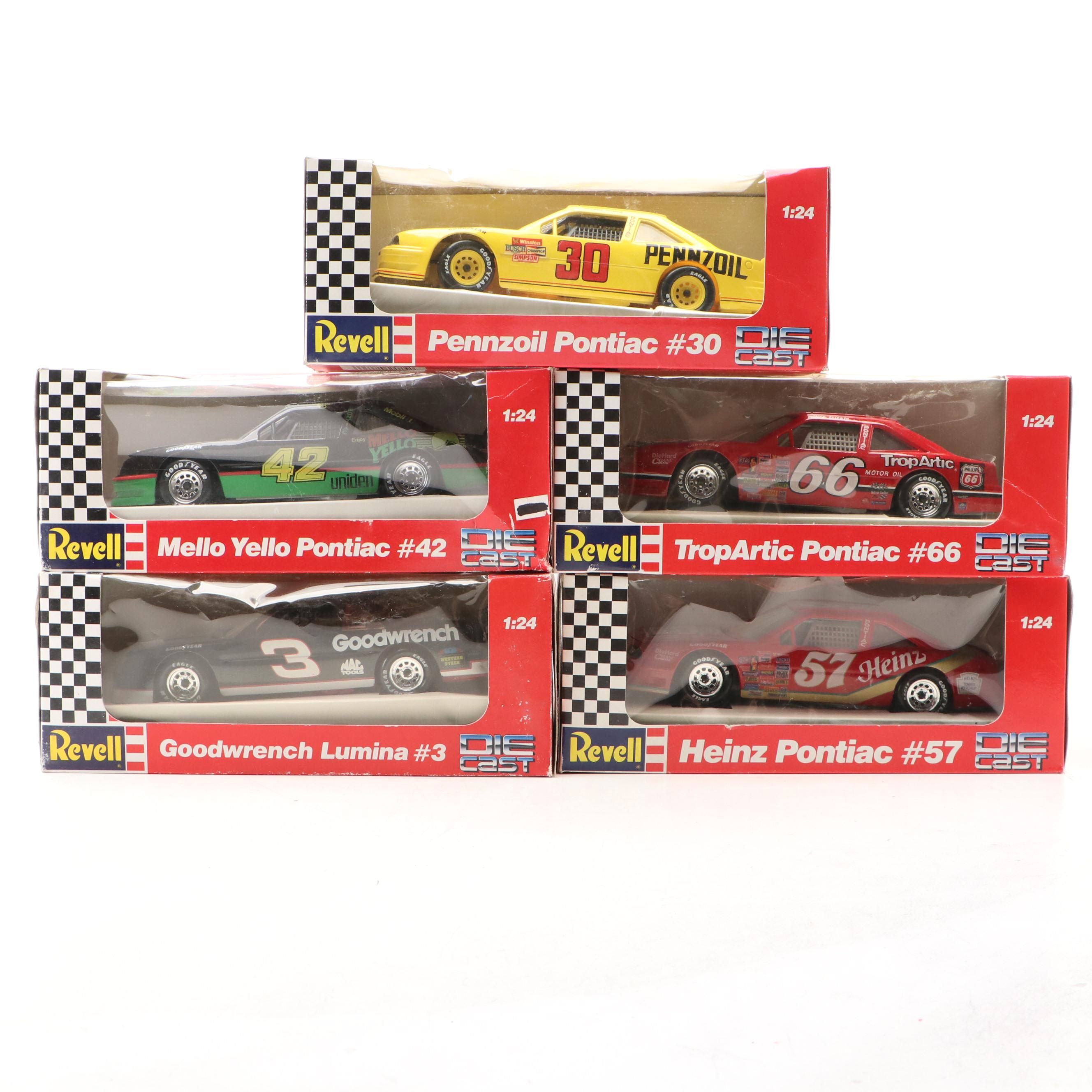 Revell "Heinz Pontiac #57," "Mello Yello Pontiac #42" and More Model Cars, 1991