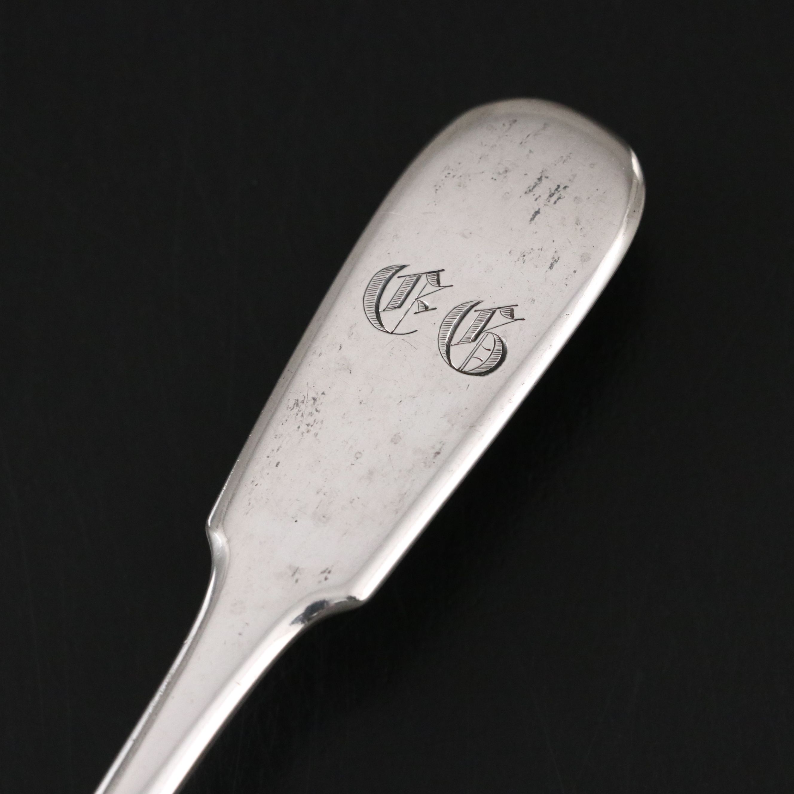 Nichols & Plinke Imperial Russian 875 Silver Tea Strainer, 1857