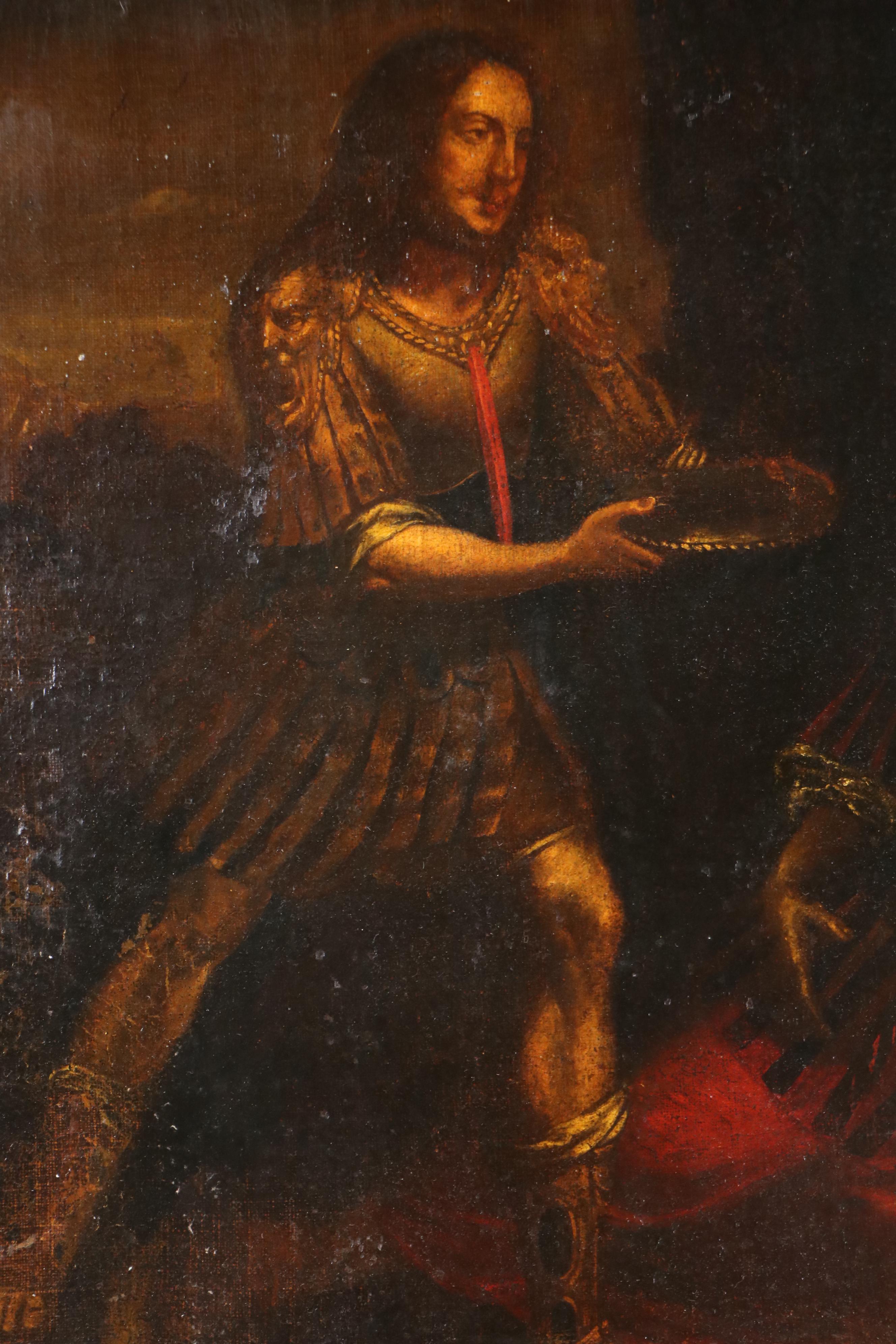 Classical Style Oil Painting of Venus and Mars, Late 18th–Early 19th Century