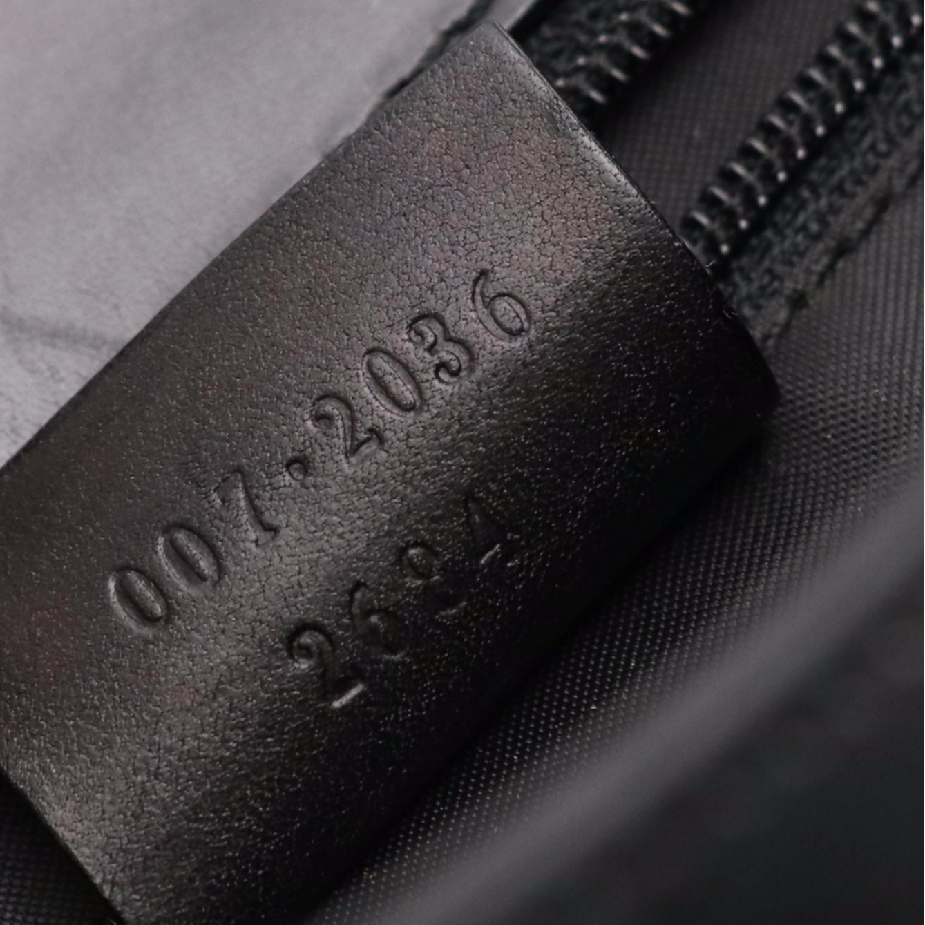 Gucci Mini Flap Handbag in Black Calfskin Leather