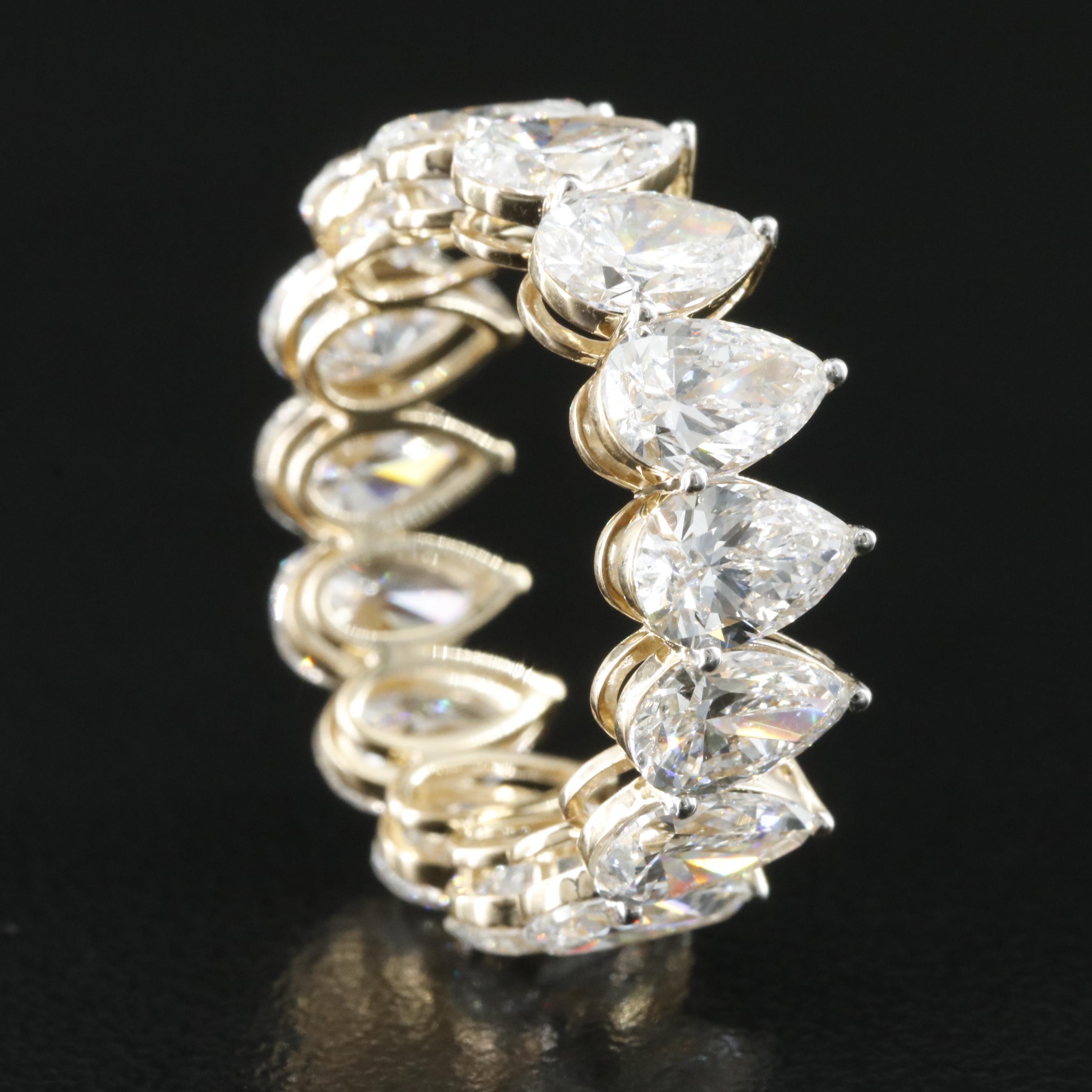 14K 8.19 CTW Lab Grown Diamond Eternity Band