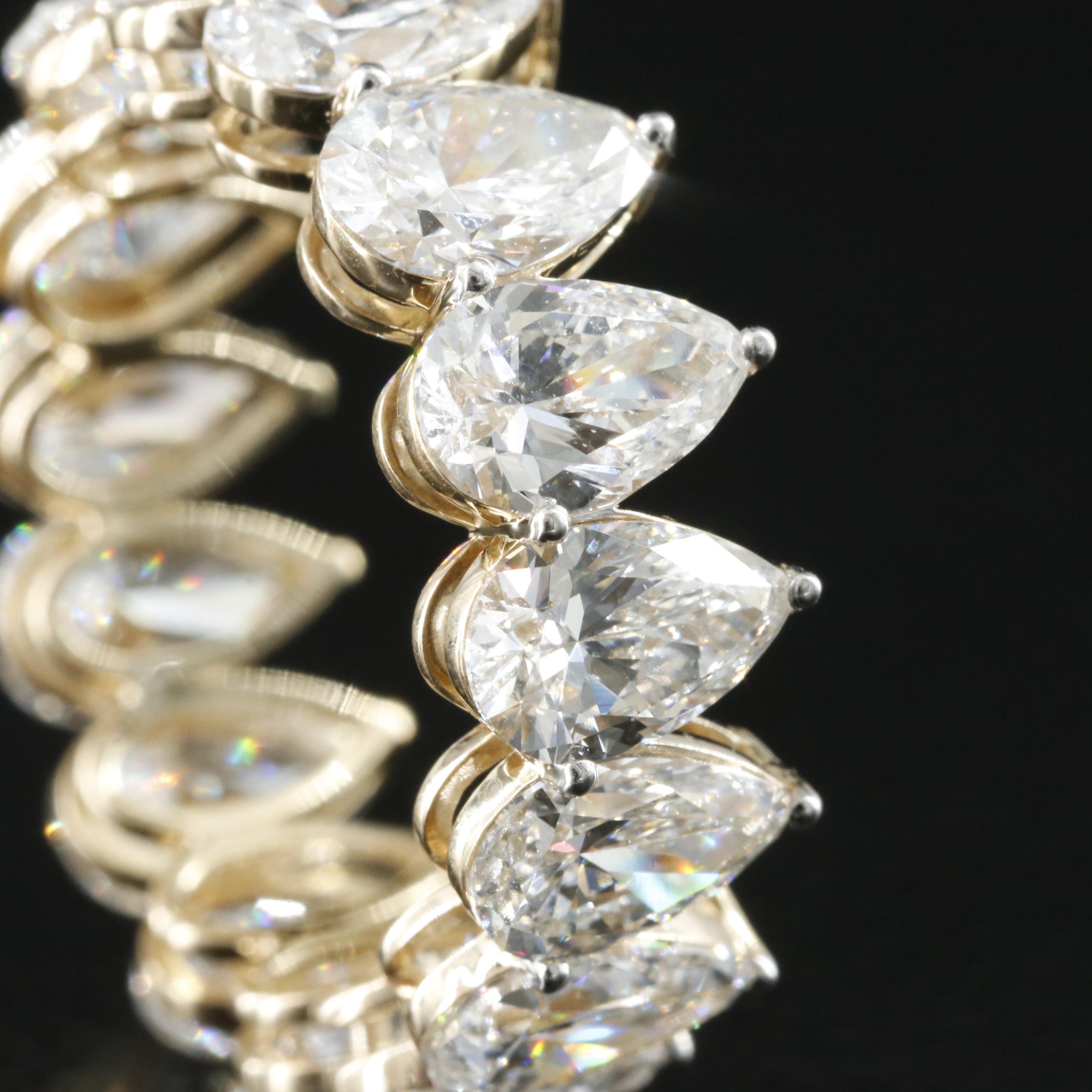 14K 8.19 CTW Lab Grown Diamond Eternity Band