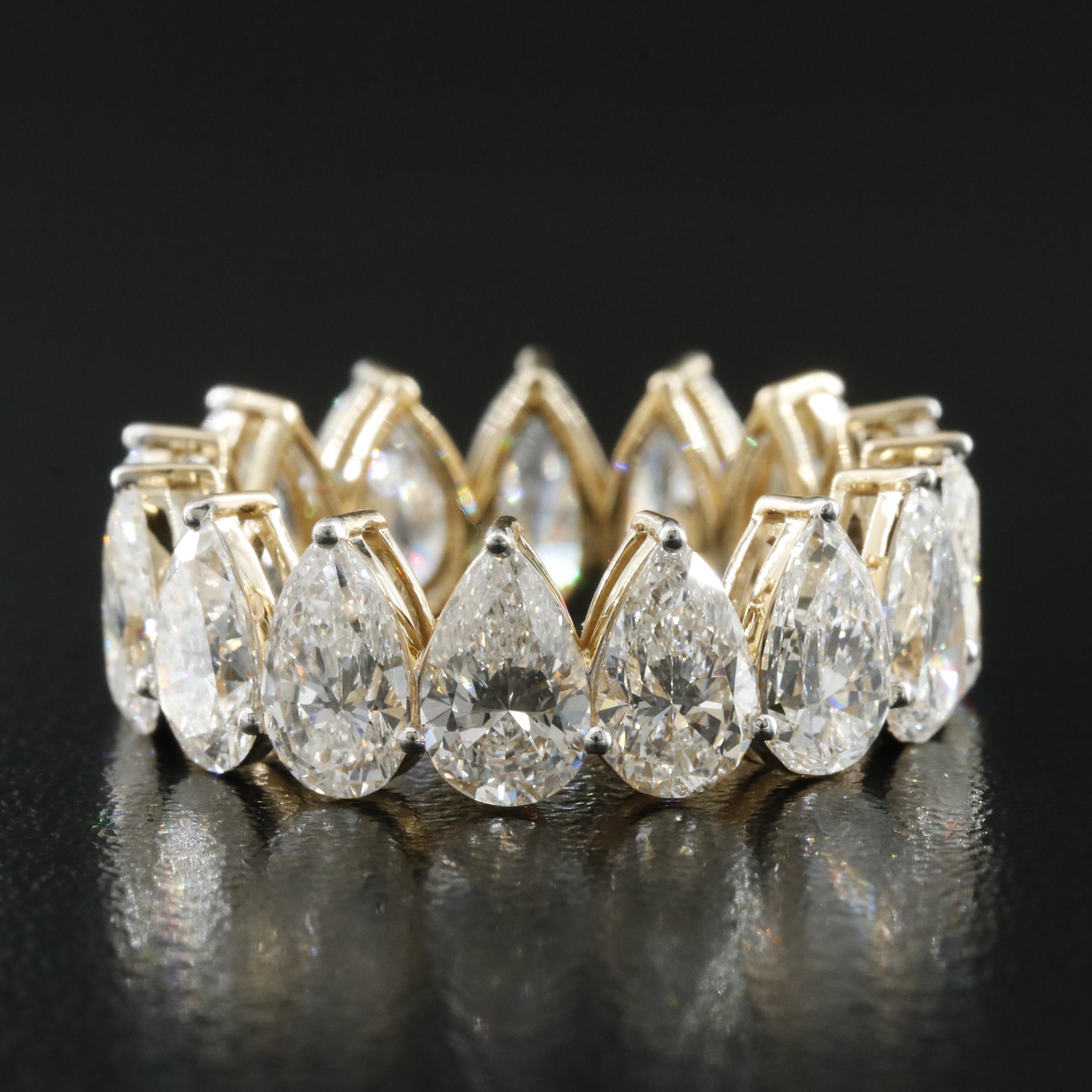 14K 8.19 CTW Lab Grown Diamond Eternity Band