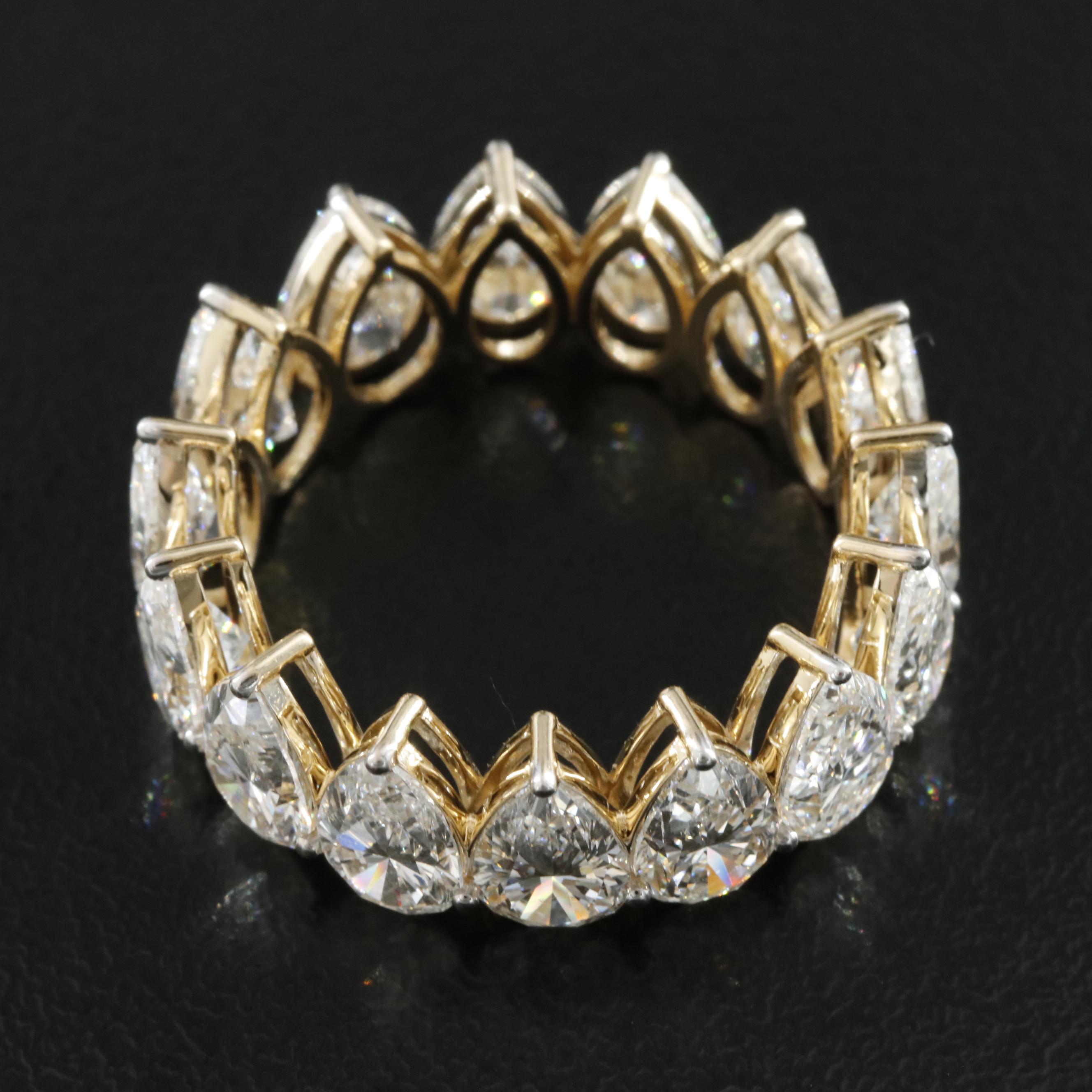 14K 8.19 CTW Lab Grown Diamond Eternity Band