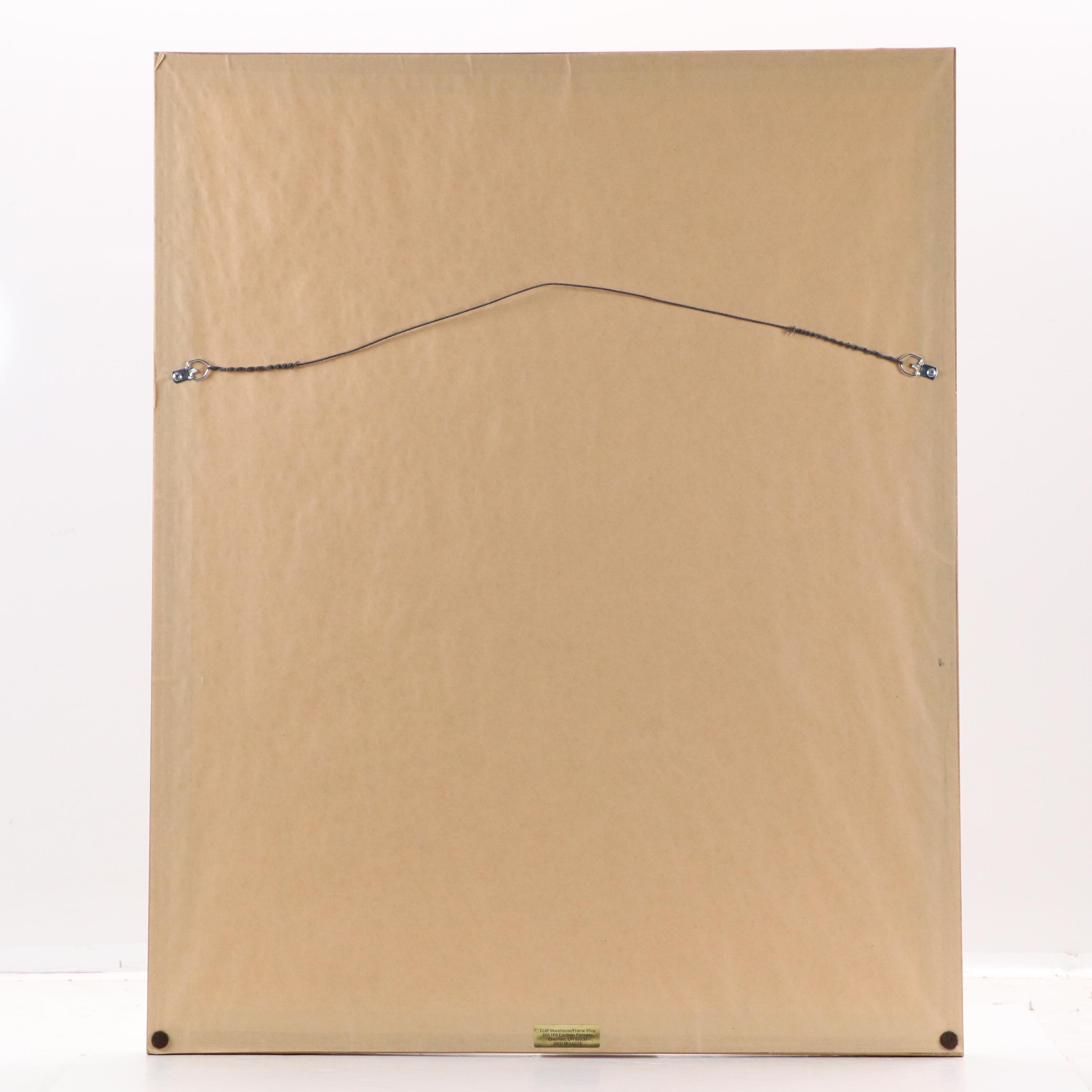 After Scott Larsen Offset Lithograph Poster for Buffalo Bill Stampede Rodeo