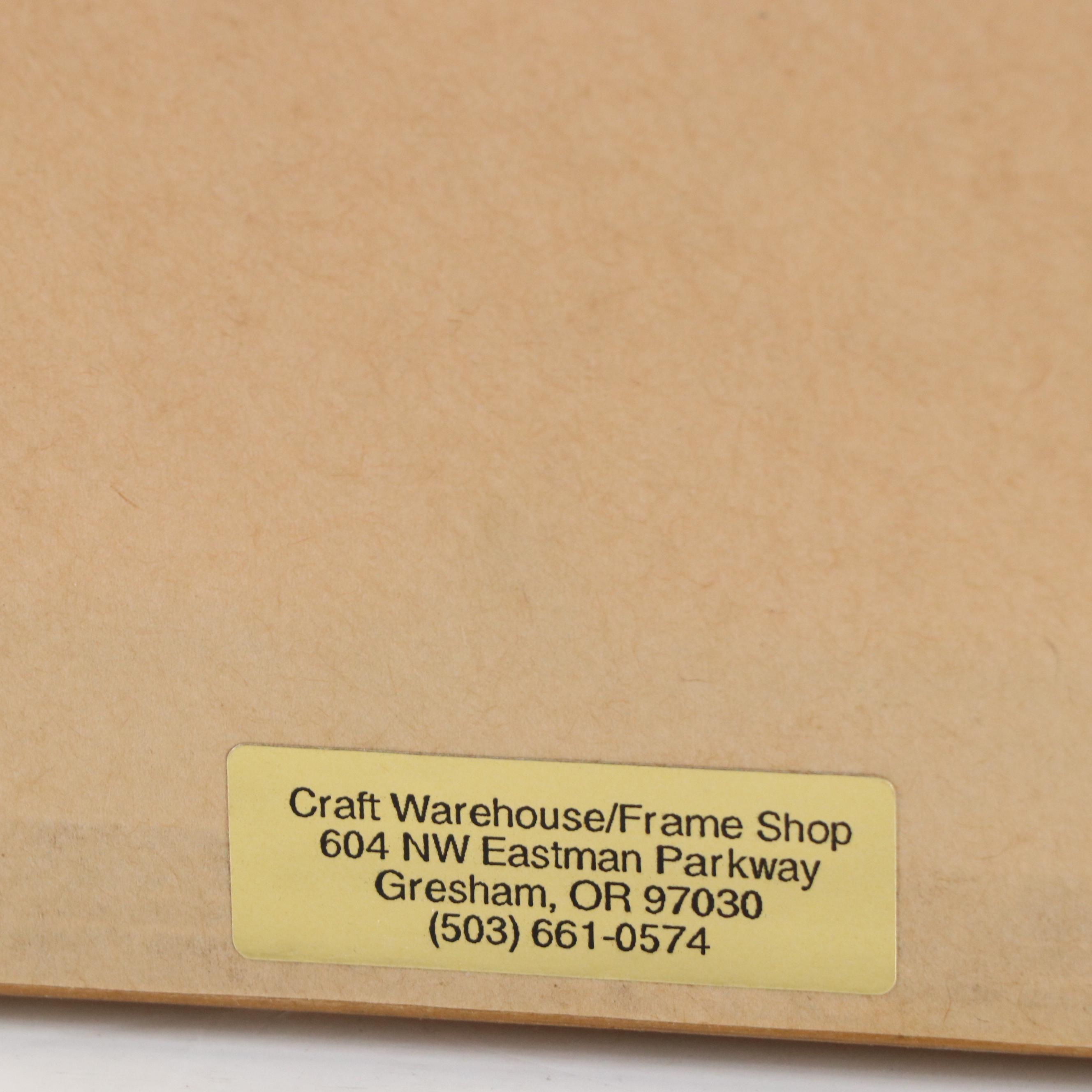 After Scott Larsen Offset Lithograph Poster for Buffalo Bill Stampede Rodeo