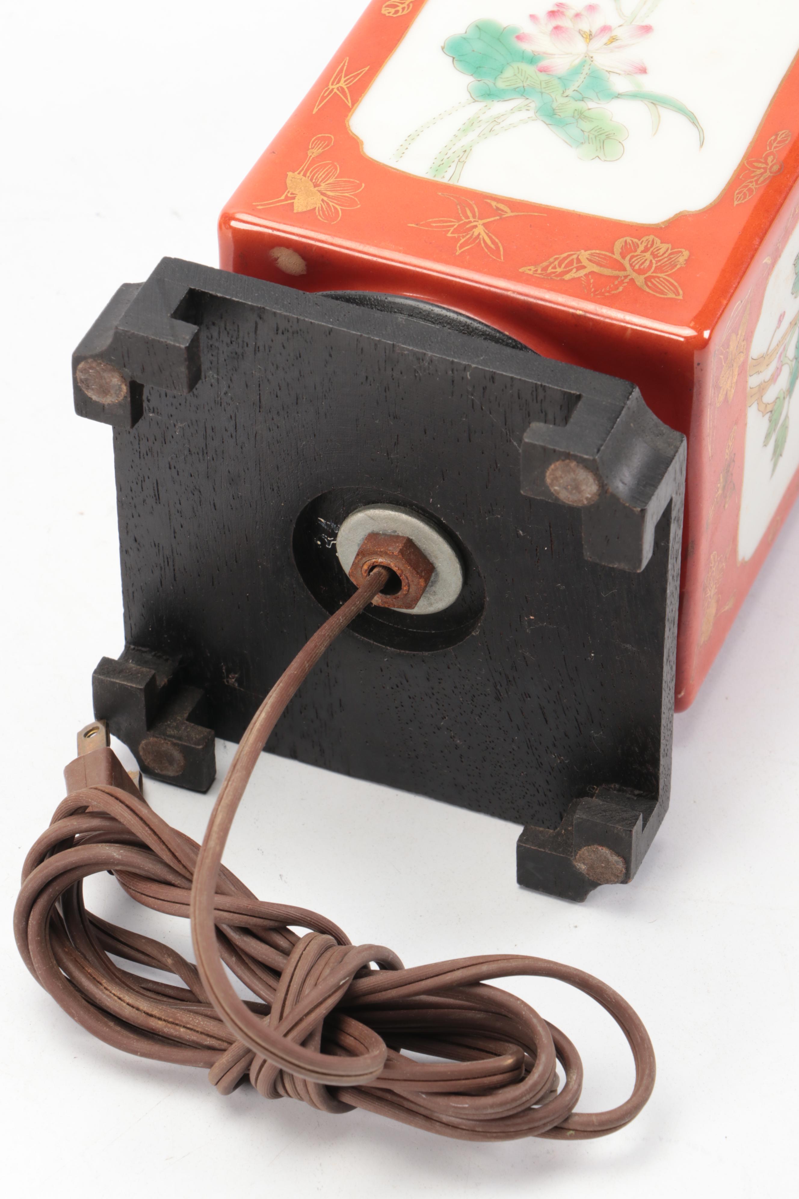 Chinese Porcelain Vase Table Lamps