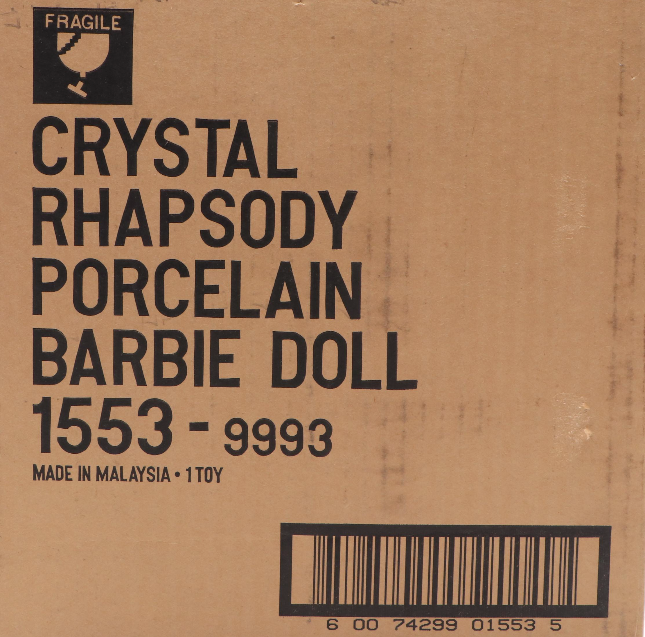 Mattel "Crystal Rhapsody" Porcelain Barbie Doll