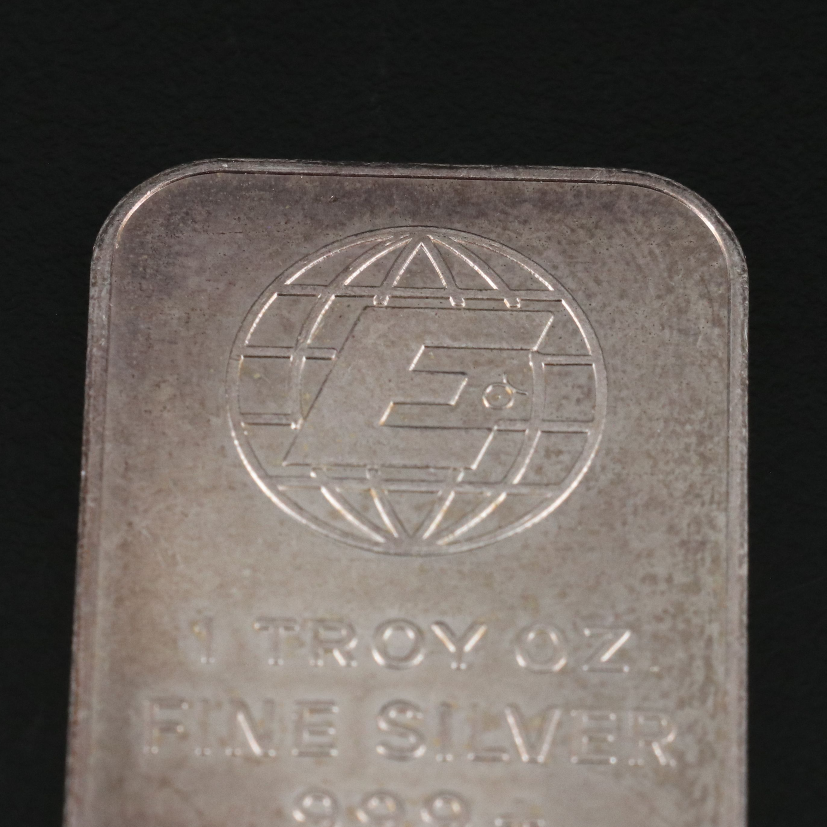 One-Troy Ounce Fine Silver Ingot by Engelhard