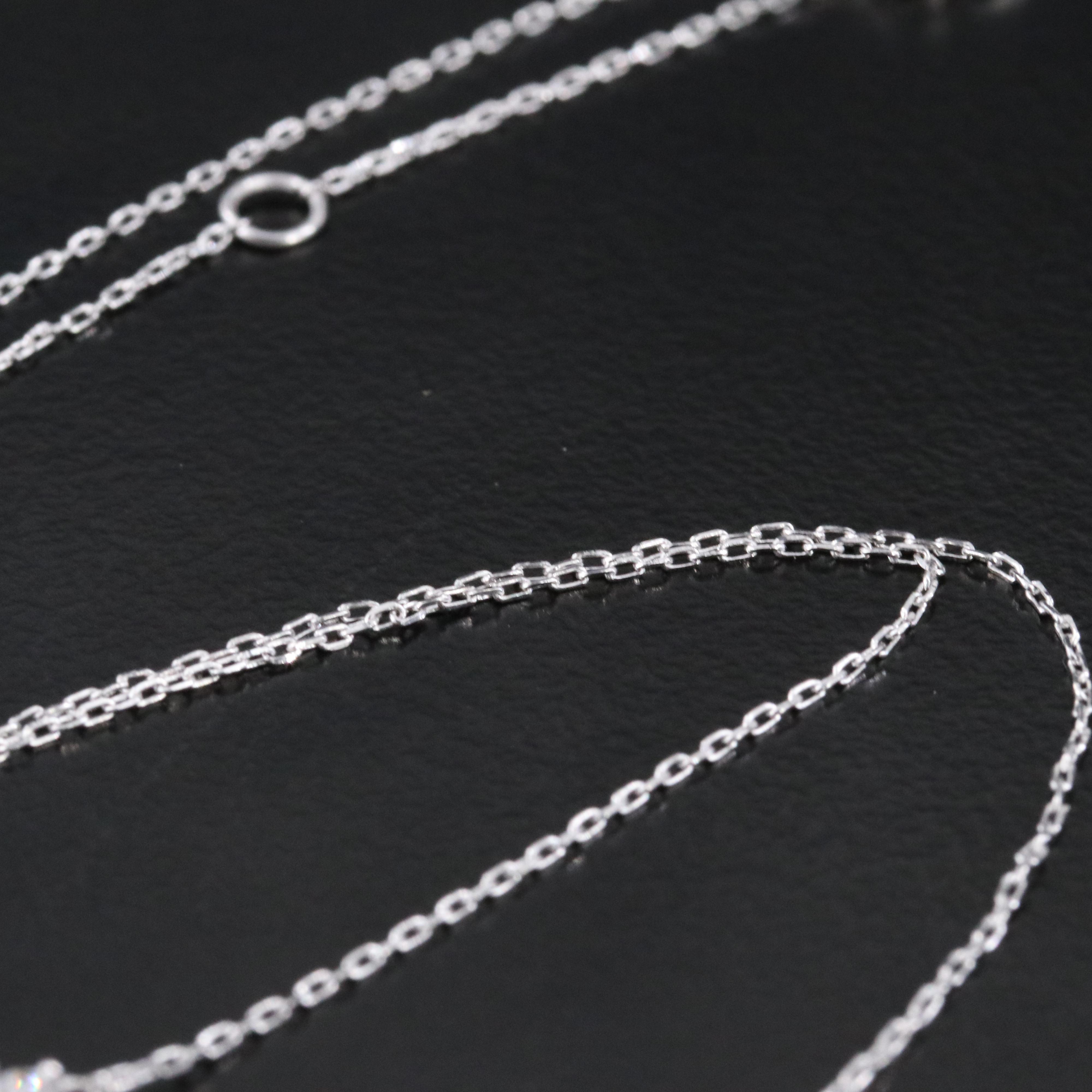 14K 2.27 CTW Lab Grown Diamond Necklace with IGI Jewelry Report