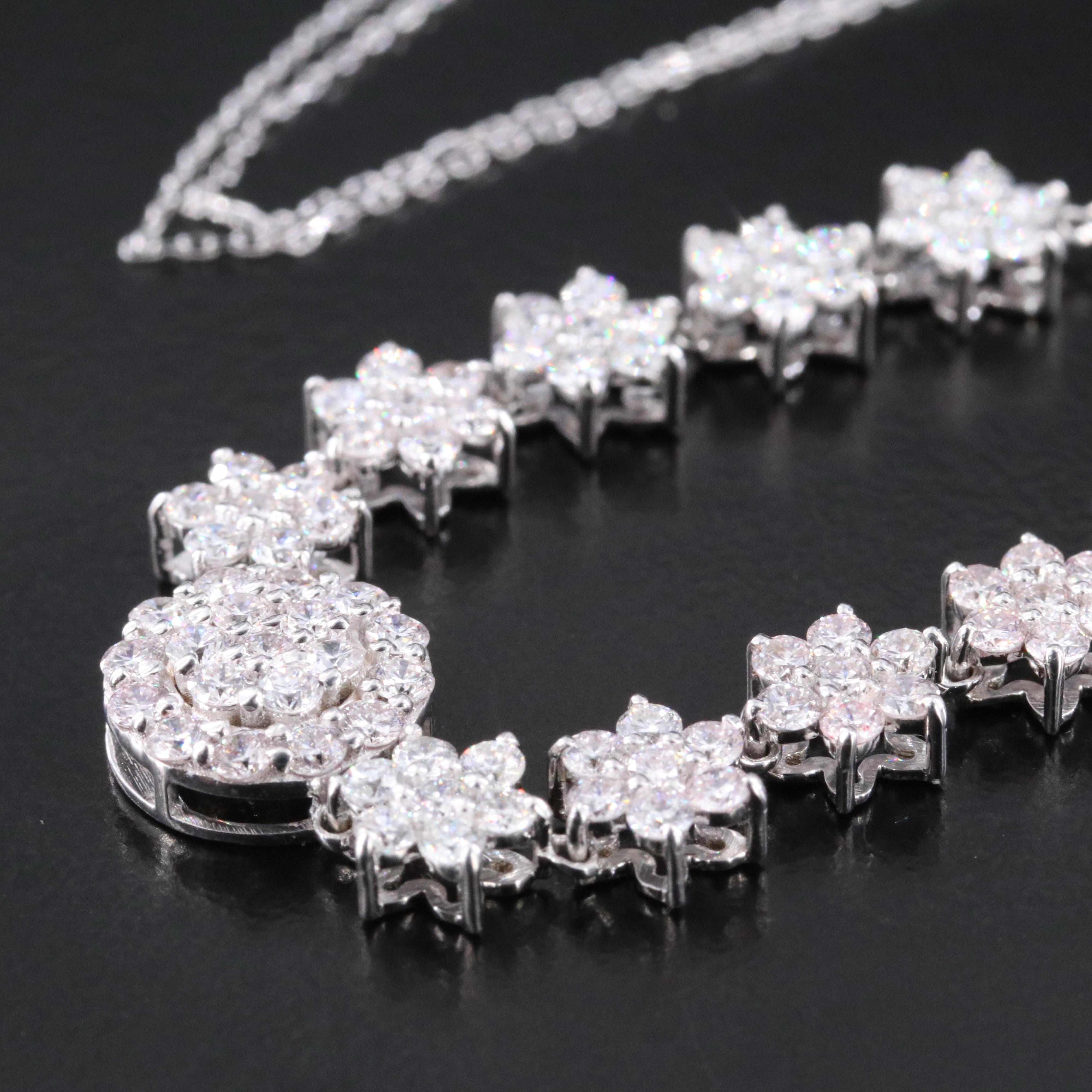 14K 2.27 CTW Lab Grown Diamond Necklace with IGI Jewelry Report